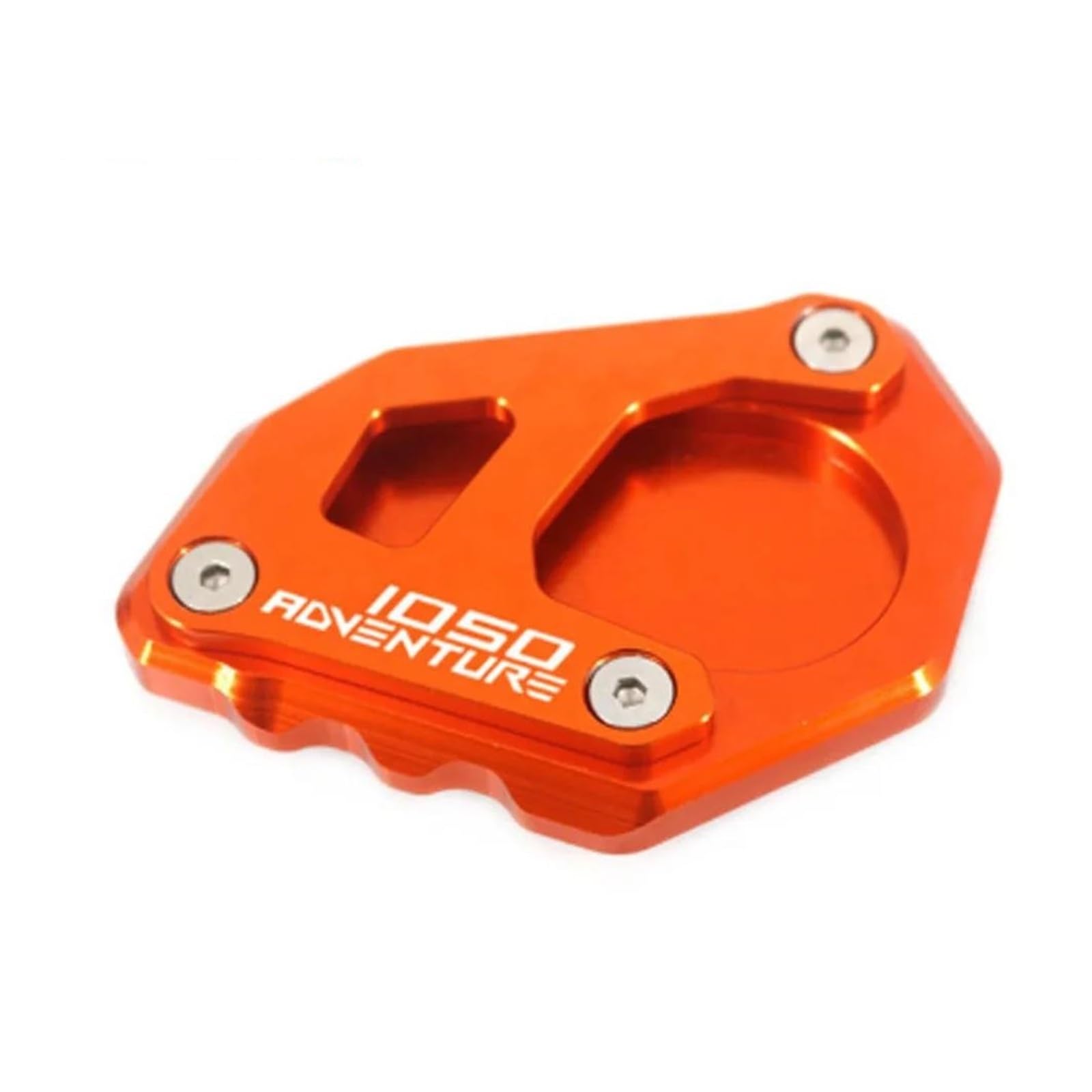 mojieou Für 1050 1090 1190 1090 1290 Abenteuer ADV CNC Ständer Fuß Seite Stehen Verlängerung Unterstützung Platte Pad(Orange 1A) von mojieou