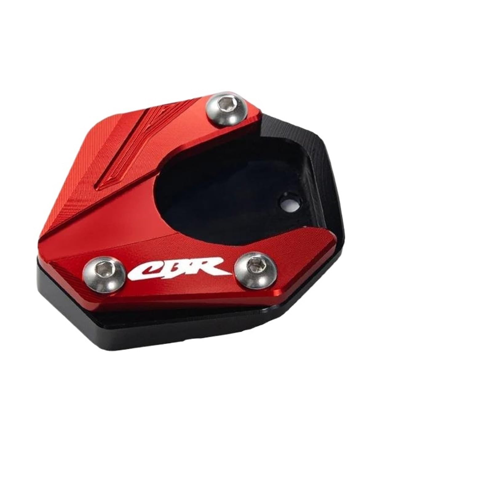 mojieou Für CBR650R CBR650F CBR 650R CBR500R 2013-2023 2024 Ständer Fußvergrößerung Seitenständerverlängerung(Red) von mojieou