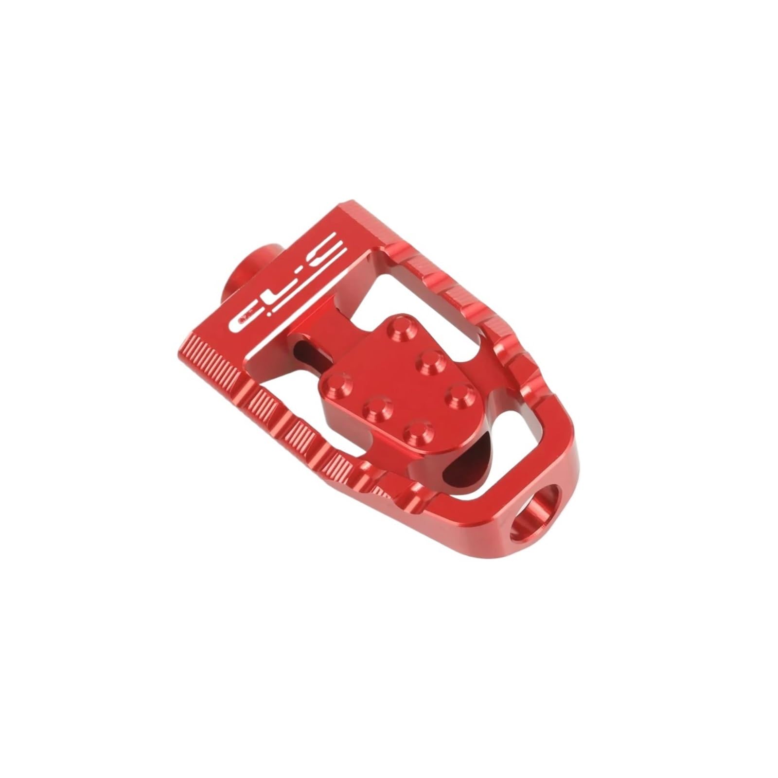 mojieou Für CFMOTO 450CLC 450 CL-C 450CL-C 2023 Fuß Bremshebel Pedal Vergrößern Verlängerung Peg Pad Extender Fußrasten(Brake Pedal Red) von mojieou