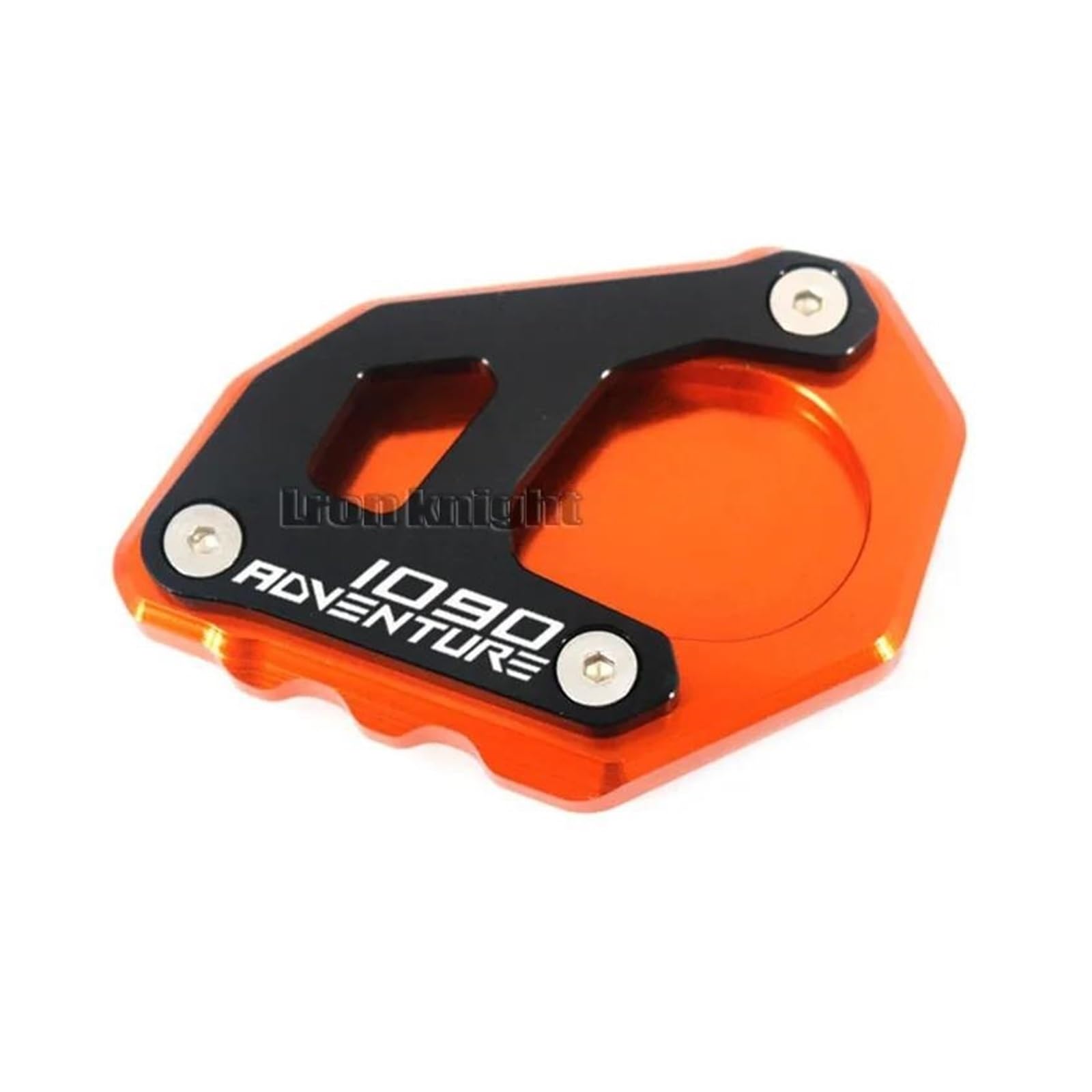 mojieou Für KTM 1050 1090 1190 1090 1290 Abenteuer ADV CNC Ständer Fuß Seitenständer Verlängerung Stützplatte Pad(1090A) von mojieou