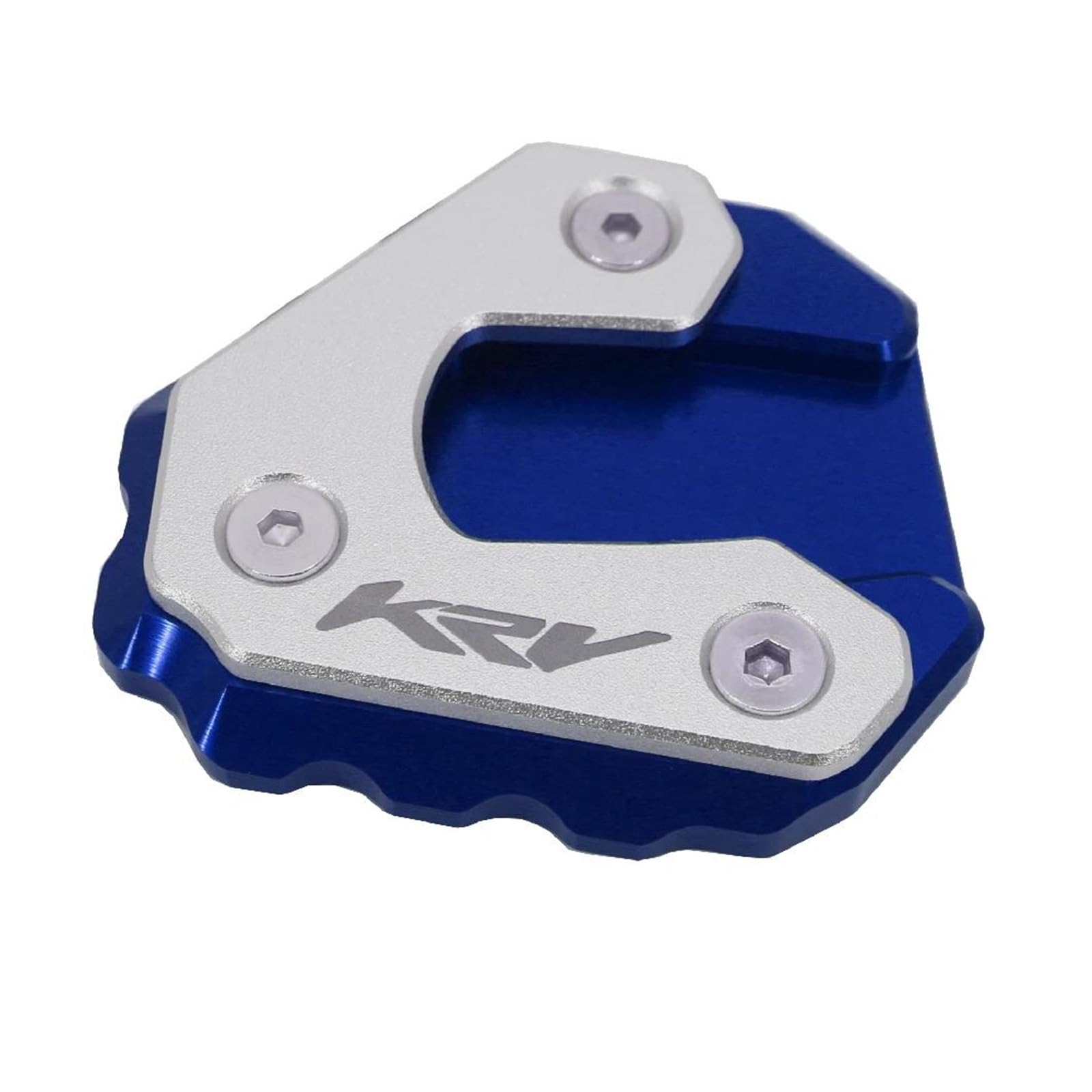 mojieou Für KYMCO KRV 180 KRV180 2021 + CNC Ständer Fuß Seite Stehen Verlängerung Pad Unterstützung Platte(Blau) von mojieou