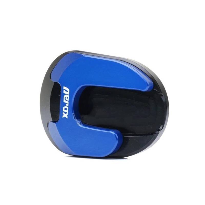 mojieou Für NMAX Aerox NVX 155 Aerox155 NVX 155 Seite Stehen Vergrößern Kickstand Seitenständer Verlängerung Pad Unterstützung Platte(Blue A) von mojieou