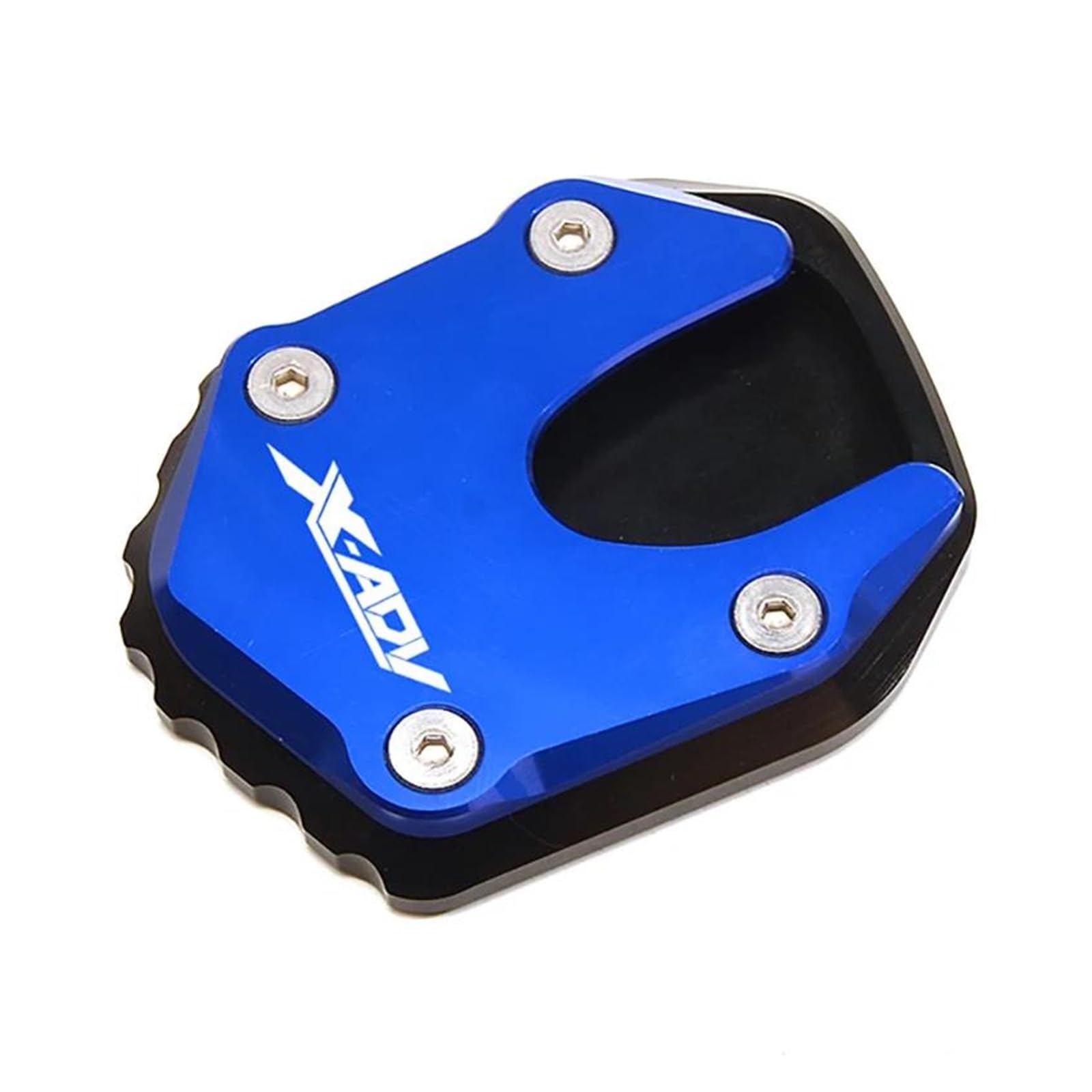 mojieou Für XADV750 XADV 750 X-ADV 750 2021 2022 2023 CNC Kickstand Pad Fuß Seite Stehen Erweiterung(Blue b) von mojieou