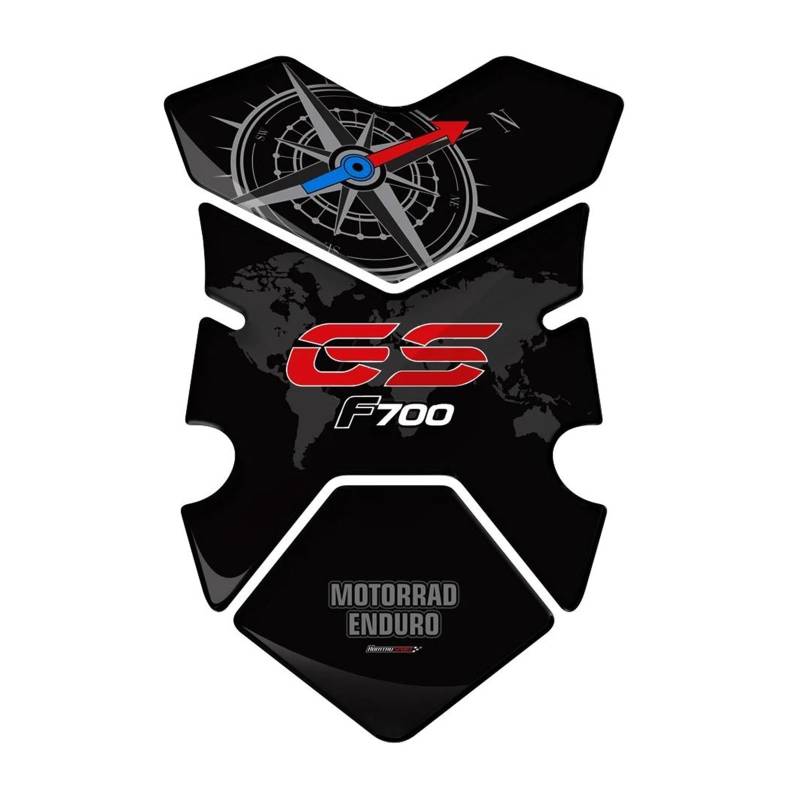 mojieou Neu Verpacken Für BMW F700GS F700 GS 2012 2013 2014 2015 3D Aufkleber Kraftstoff Gas Tank Pad Schutz Fall von mojieou