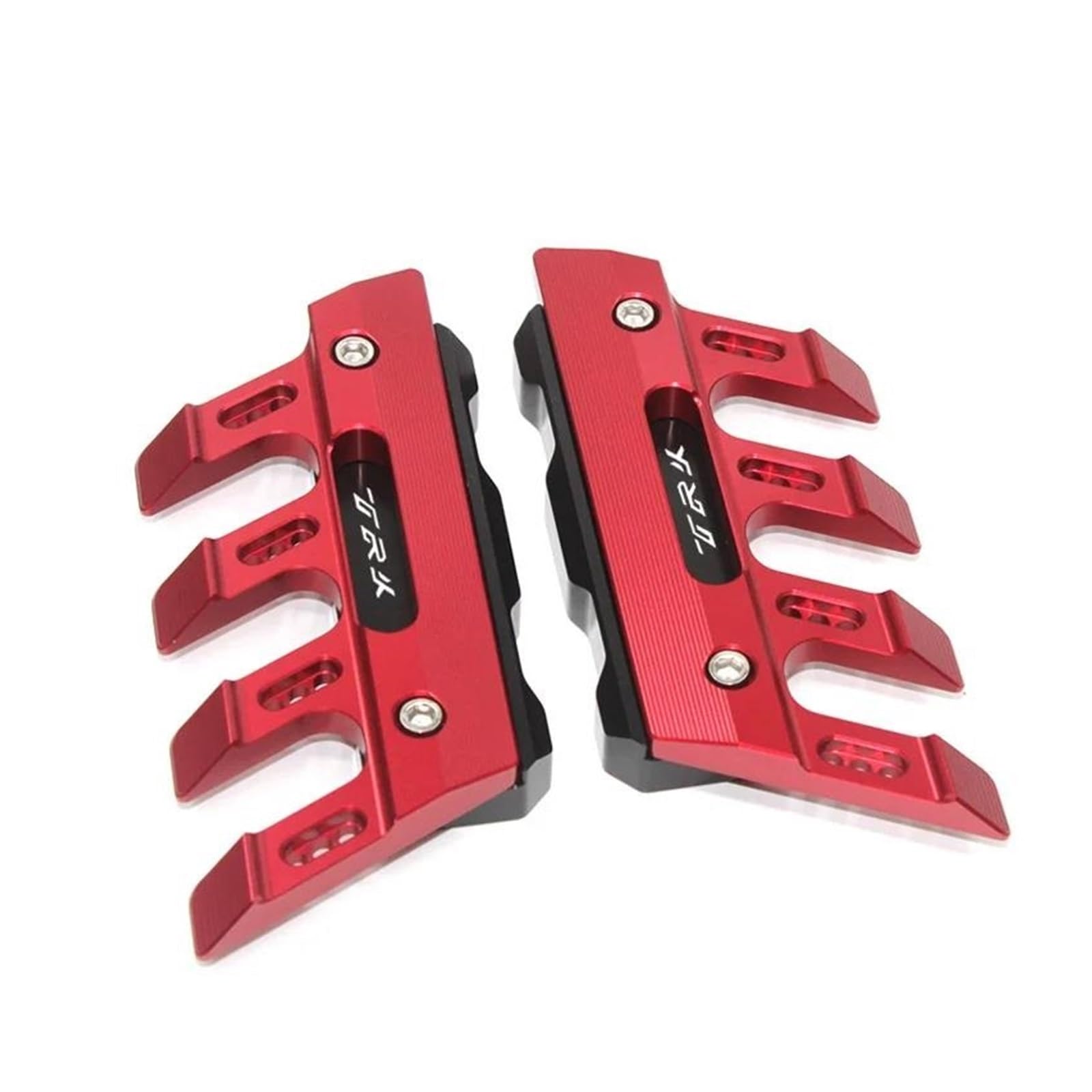 mojieuouo Für Benelli TRK 502C TRK502C 251 752S Kotflügel Vorne Gabel Protector Schutz Block Vorderen Kotflügel Slider(Red) von mojieuouo