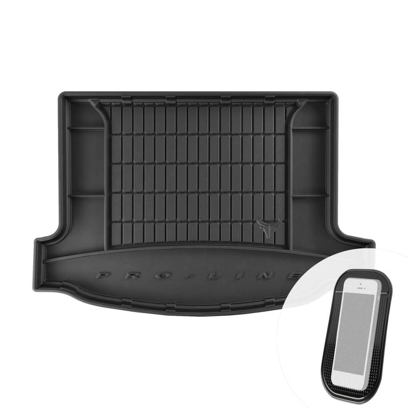 Gummi Kofferraumwanne mit Organizer-Funktion passend für Honda Civic VIII 2006-2011 von moto-MOLTICO