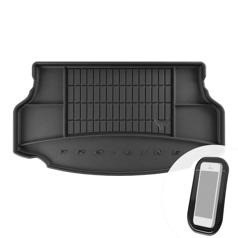 Gummi Kofferraumwanne mit Organizer-Funktion passend für Toyota RAV4 IV Hybrid 2015-2019 von moto-MOLTICO