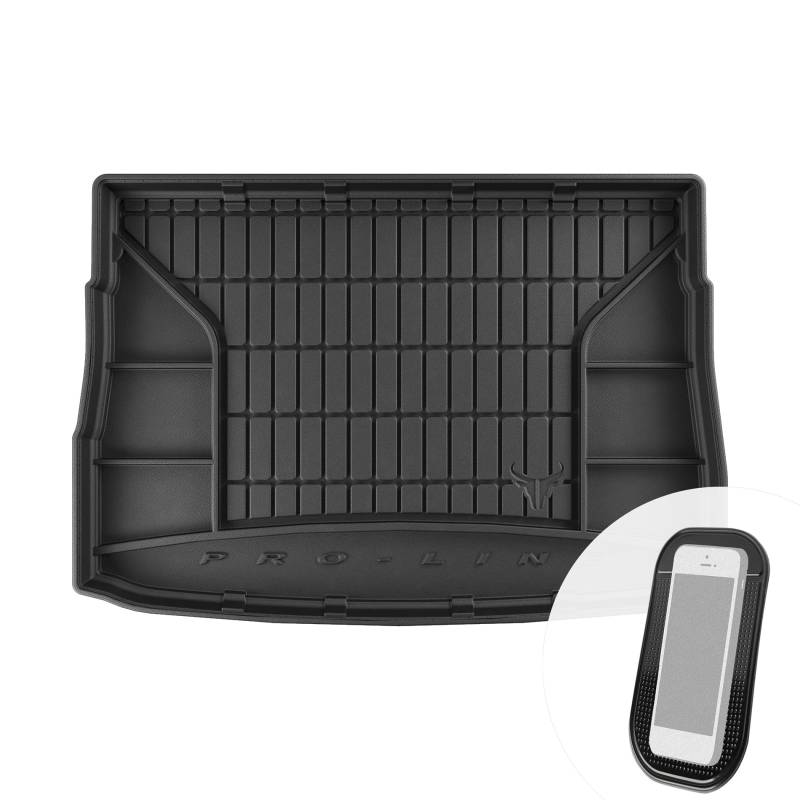 Gummi Kofferraumwanne mit Organizer-Funktion passend für VW Golf VII ab 2012 von moto-MOLTICO