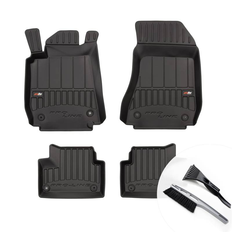 moto-MOLTICO 3D Gummimatten Auto Fußmatten Gummi Automatten 4-teilig Set - passend für Alfa Romeo 159 2005-2011 von moto-MOLTICO