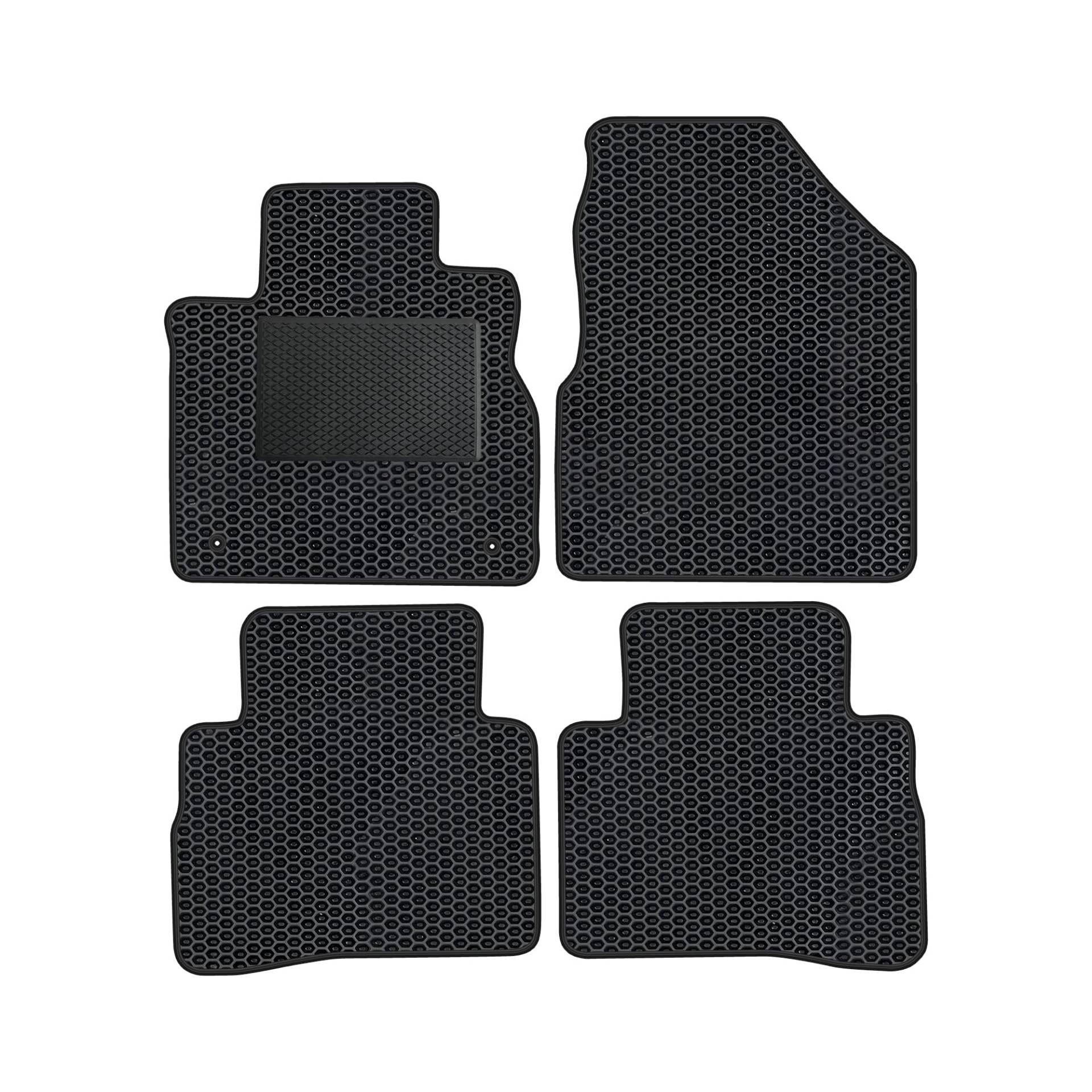 moto-MOLTICO Fußmatte Auto - Automatten - Auto Teppiche - Eva Material Auto Fussmatten - Car Mats - Auto Fußmatten passend für Nissan Murano I 2005-2007 (mit Verstärkung) von moto-MOLTICO