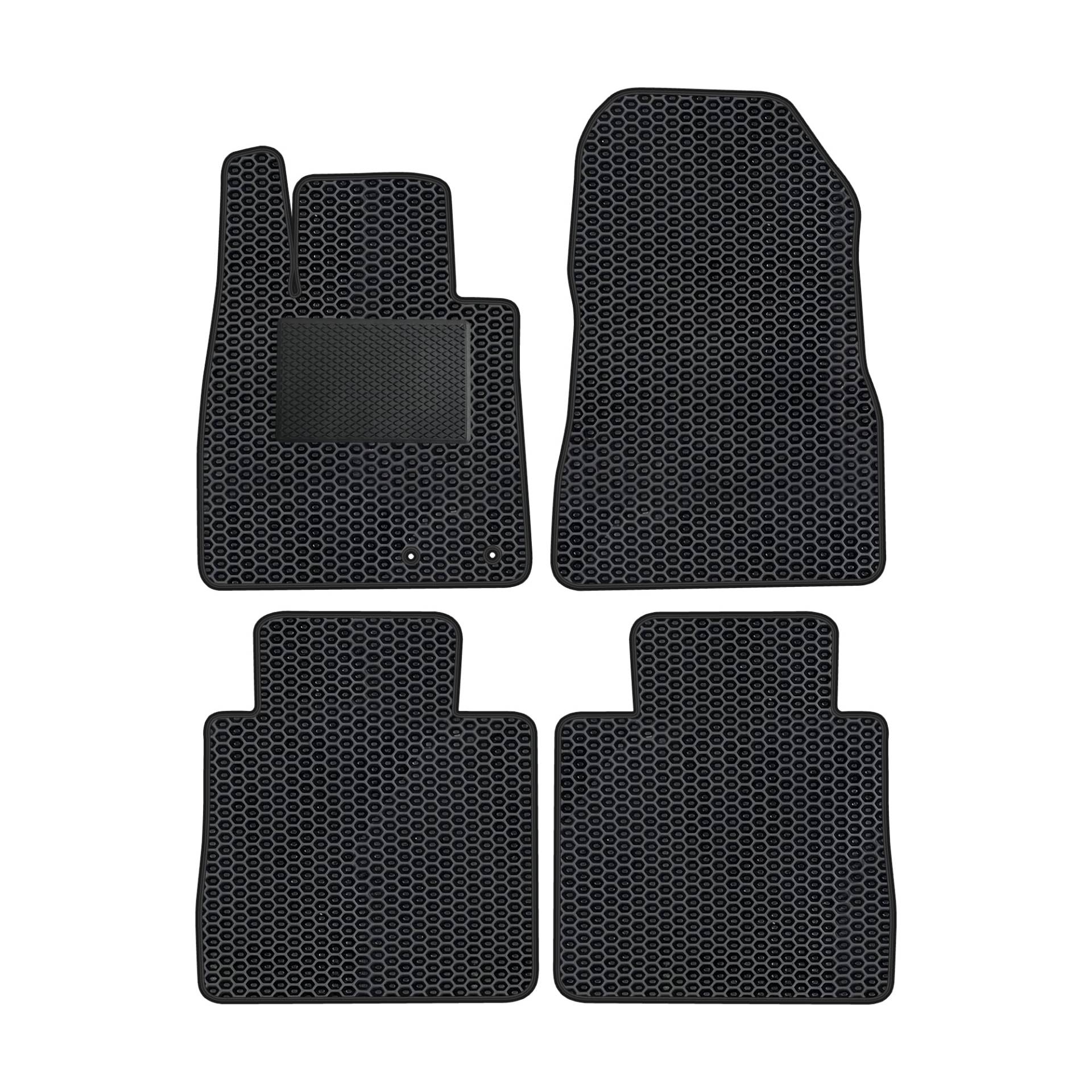 moto-MOLTICO Fußmatte Auto - Automatten - Auto Teppiche - Eva Material Auto Fussmatten - Car Mats - Auto Fußmatten passend für Nissan Note II E12 2011-2020 (mit Verstärkung) von moto-MOLTICO