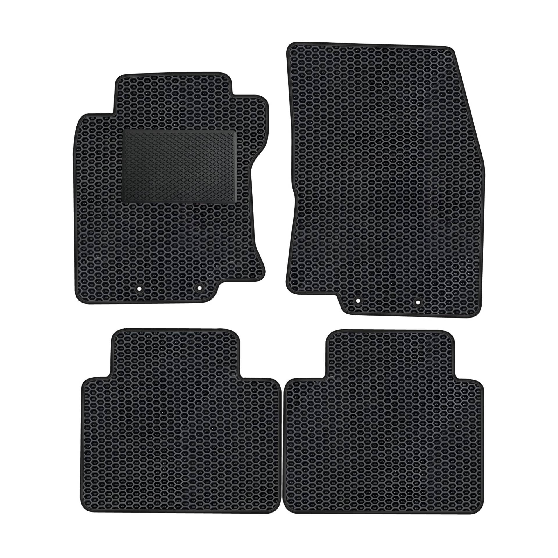 moto-MOLTICO Fußmatte Auto - Automatten - Auto Teppiche - Eva Material Auto Fussmatten - Car Mats - Auto Fußmatten passend für Nissan Rogue II, X-Trail III T32 2013-2021 von moto-MOLTICO