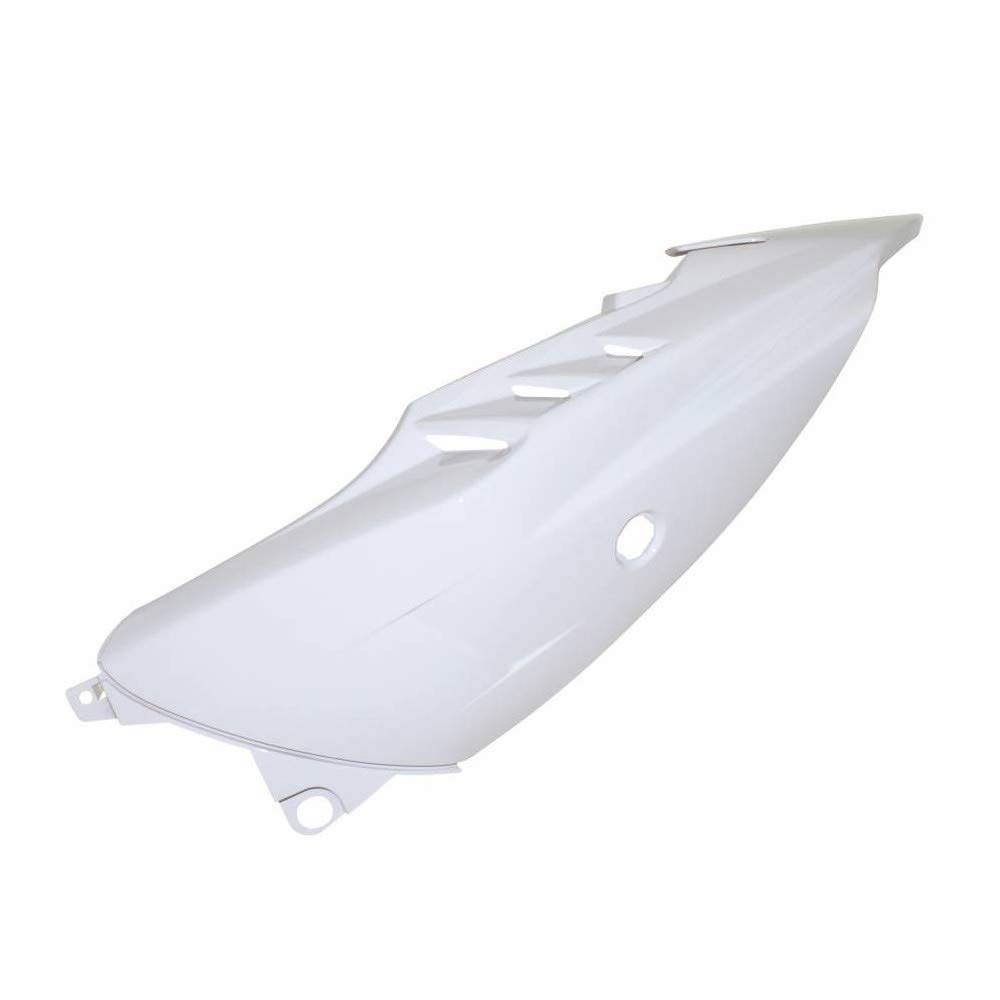 CARENAGE-Coque AR Scoot Adaptable Peugeot 50 SPEEDFIGHT-2 Blanc BRILLANT Gauche -P2R- von motodak