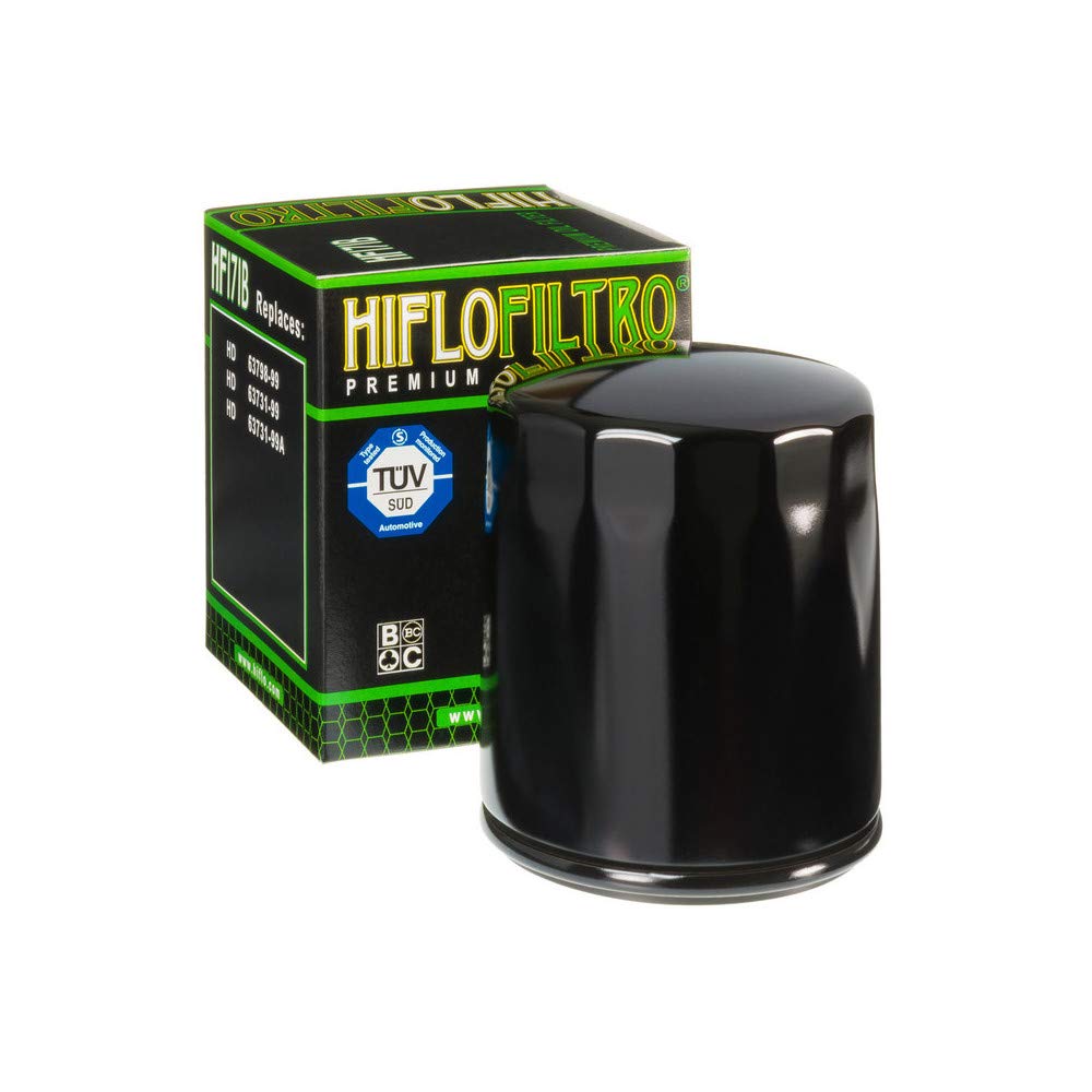 Hiflofiltro Ölfilter HF171B, Schwarz von motodak