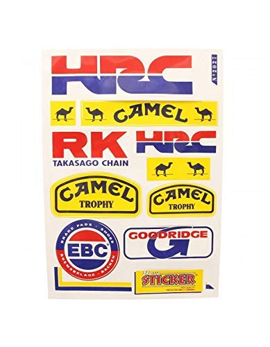 Motodak autocollant-Sticker Racing HRC (1 Planche de 10-330mmx220mm) von motodak