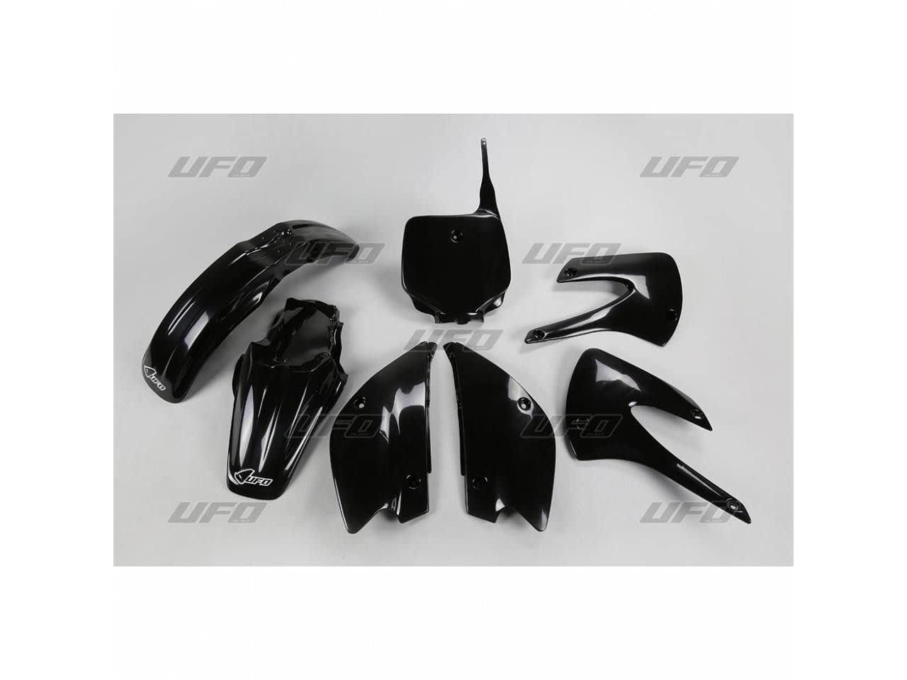 UFO PLAST KIT SCHWARZ Kawasaki KX 85 2001-2013 von motodak