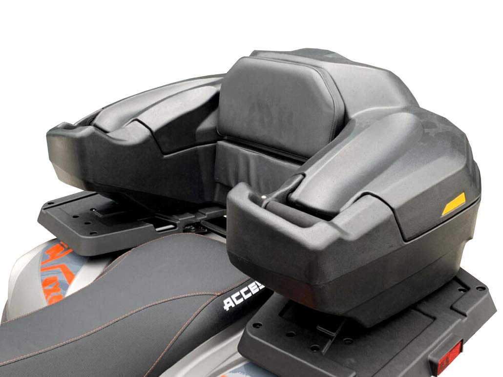 motorsportgoetz Koffer Box Triton Access Qutback 300 / Outback 400 ATV Gepäckbox mit Sitz &Griffe von motorsportgoetz