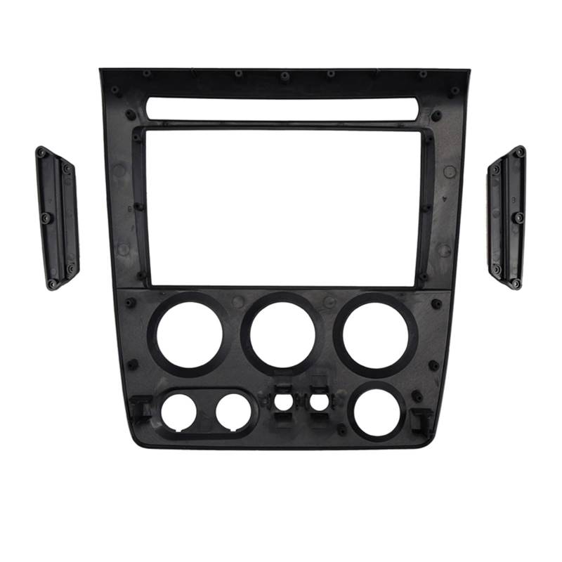 Auto-Audio-Rahmen 9-Zoll-Auto-Audiorahmen, GPS-Navigationsblende, Auto-DVD-Kunststoffrahmen, passend for HUMMER H3 2005–201 (9 Zoll, Linkslenkung),Autoradio Radioblende Doppel(Frame) von mraznlbm