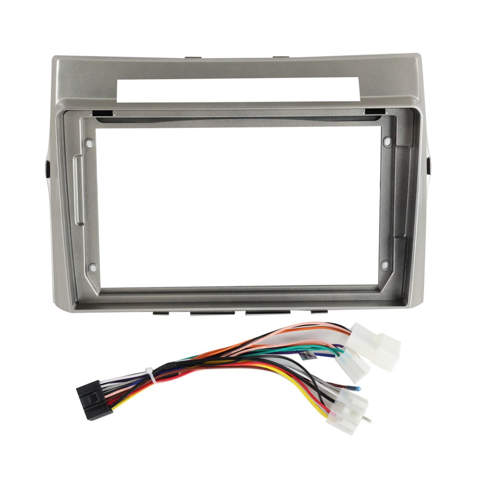 Auto-Audio-Rahmen Autoradio-Einbaurahmen, Canbus-Set, 9-Zoll-Audio-Panel-Halterung, Autozubehör/Passend for Toyota Verso 2004-2009,Autoradio Radioblende Doppel von mraznlbm