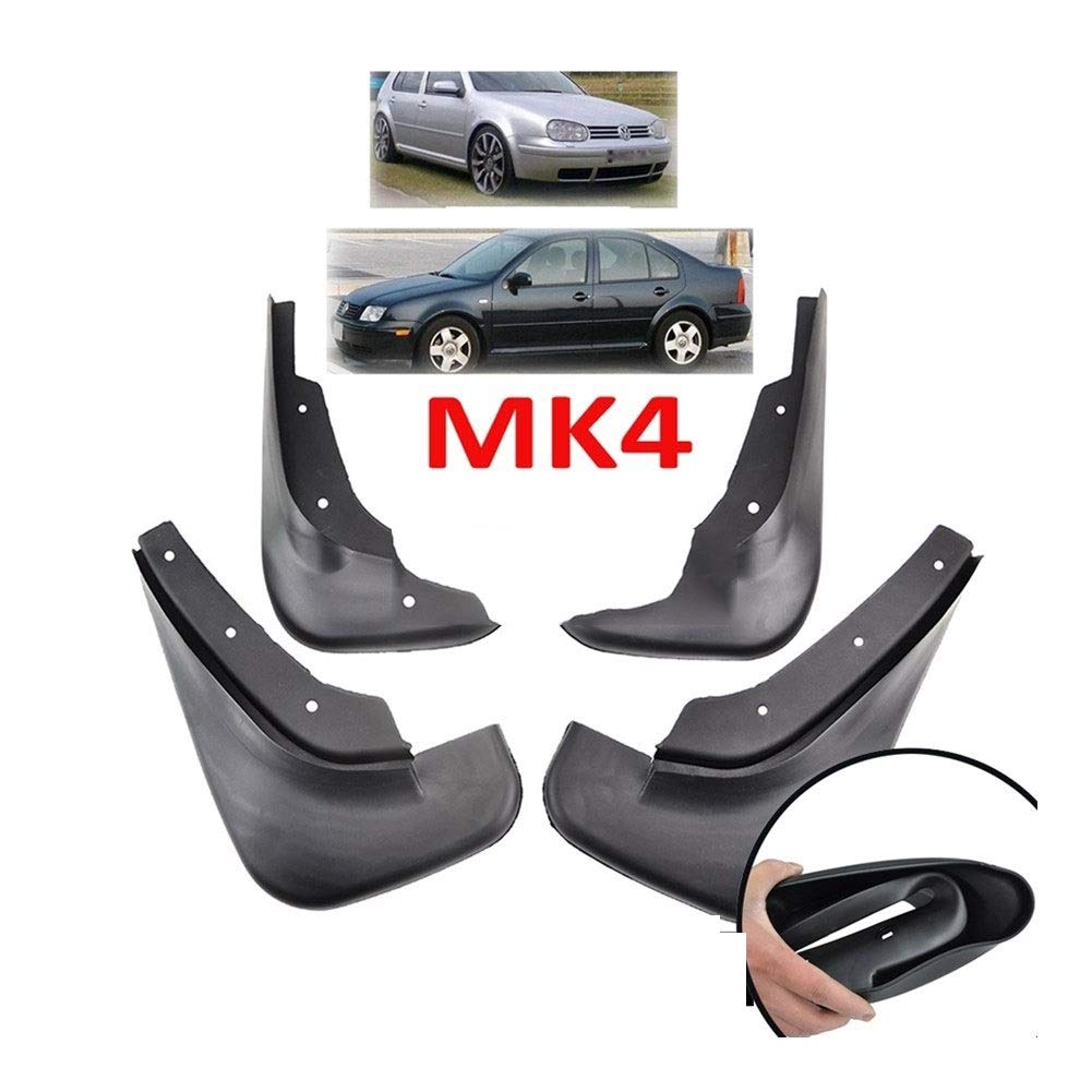 Auto-Kotflügel Passend for Volkswagen Golf Mk4 IV Bora Jetta 1998-2005 Schmutzfänger, Schmutzfänger, Spritzschutz, vorn und hinten, 2004 2003 2002 2001 2000 Auto-kotflügelverbreiterungen von mraznlbm