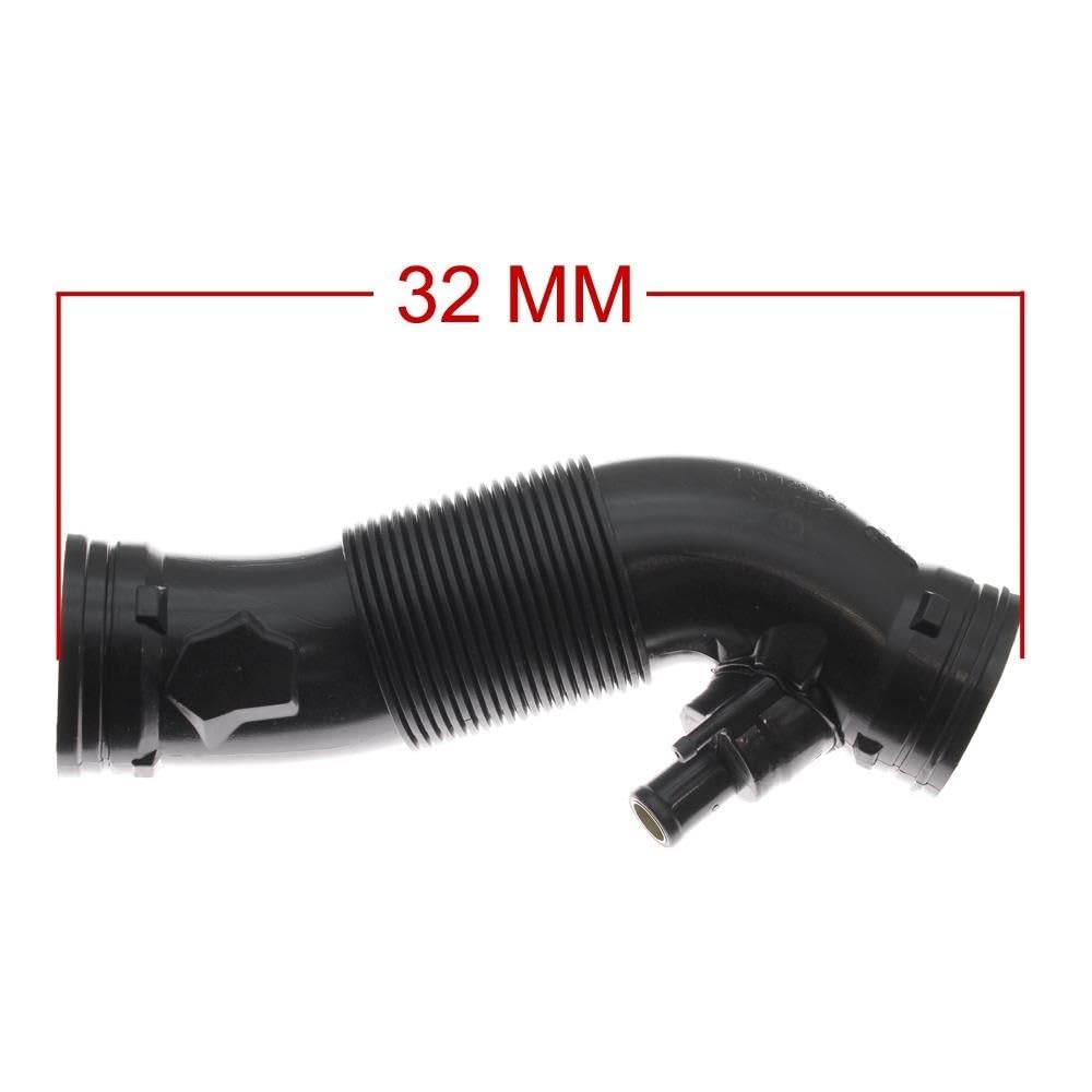 Luftfilter-Ansaugschlauch 1J0129684AL 1.6L Luftfilter Ansaugschlauch/Passend for Audi A3 Seat Leon Toledo II Skoda Octavia I VW GOLF BORA 1J0 129 684 AL Ansaugschlauch Luftfilter für(32MM) von mraznlbm