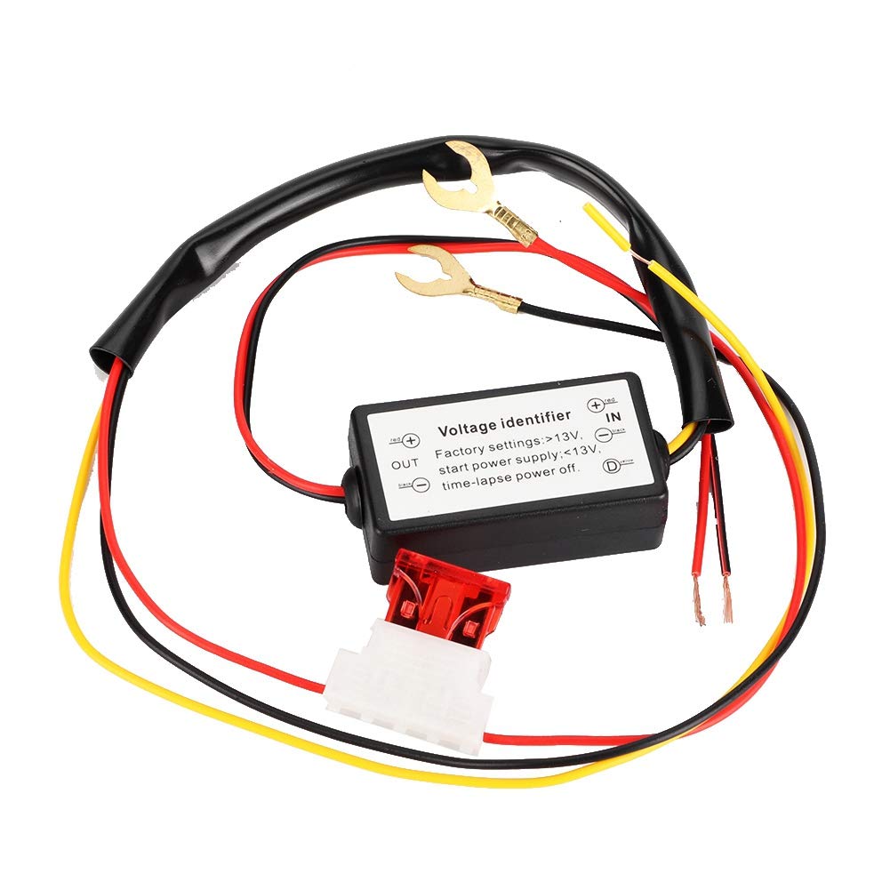 DRL-Tagfahrlicht-Dimmer, 12 V bis 18 V, wasserdichter DRL-Controller-Kabelbaum, automatischer Ein-Aus-DRL-Dimmer für Auto-Tagfahrlicht von mumisuto