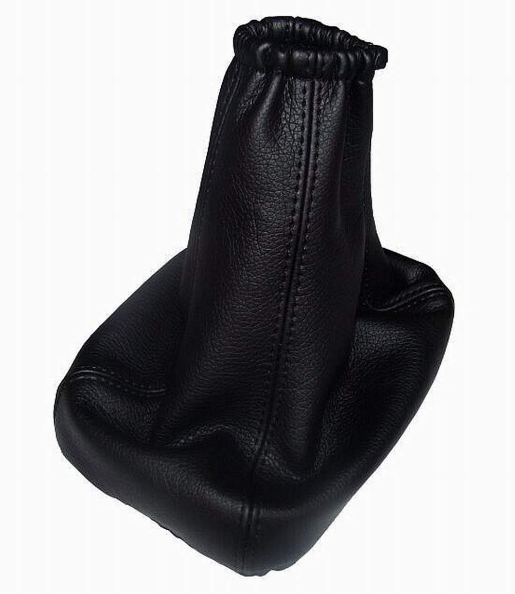 Schaltmanschette Schaltsack Sack Schwarz Faden Schwarz Echt Leder myshopx SA85 von myshopx