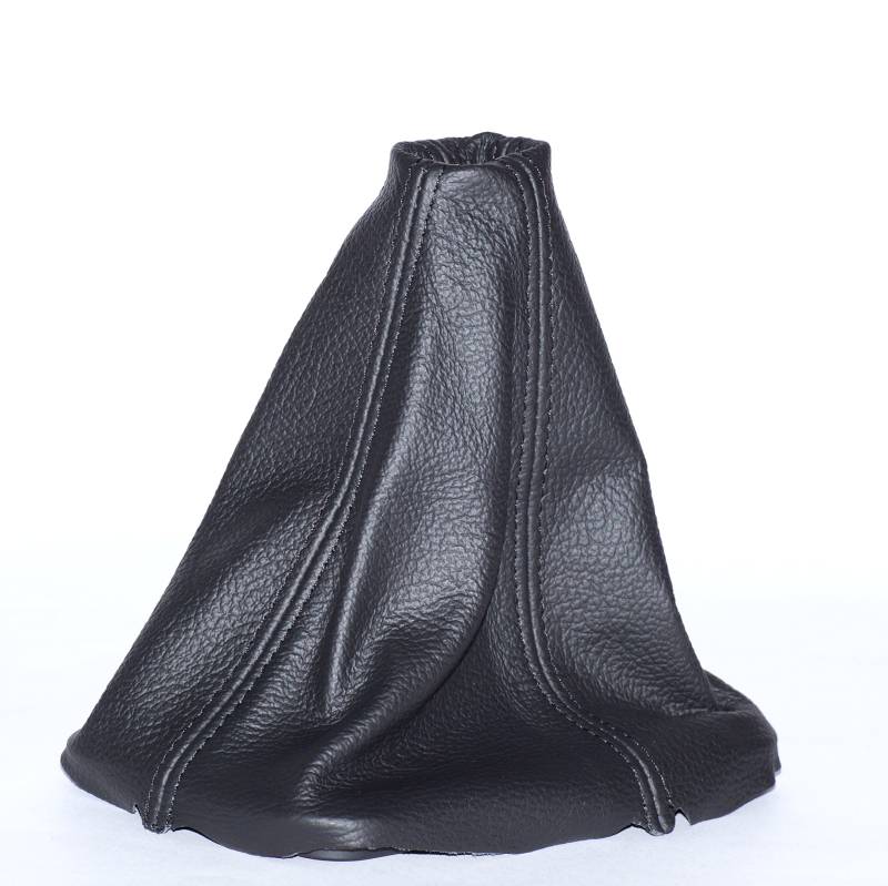 myshopx SA11 Schaltmanschette Schaltsack Sack Schwarz Faden Schwarz Echt Leder von myshopx