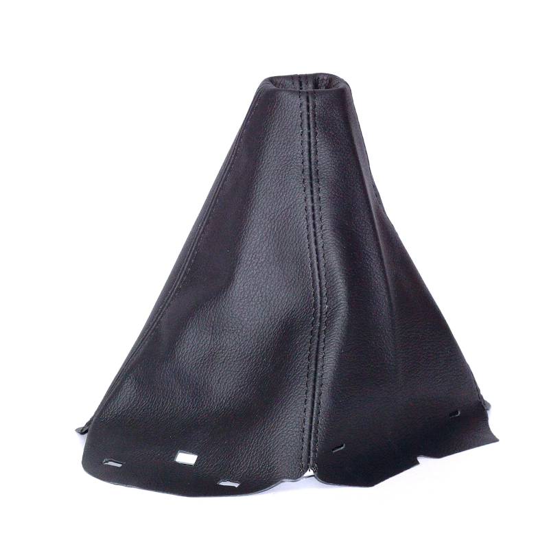 myshopx SA7 Schaltmanschette Schaltsack Sack Schwarz Faden Schwarz Echt Leder von myshopx