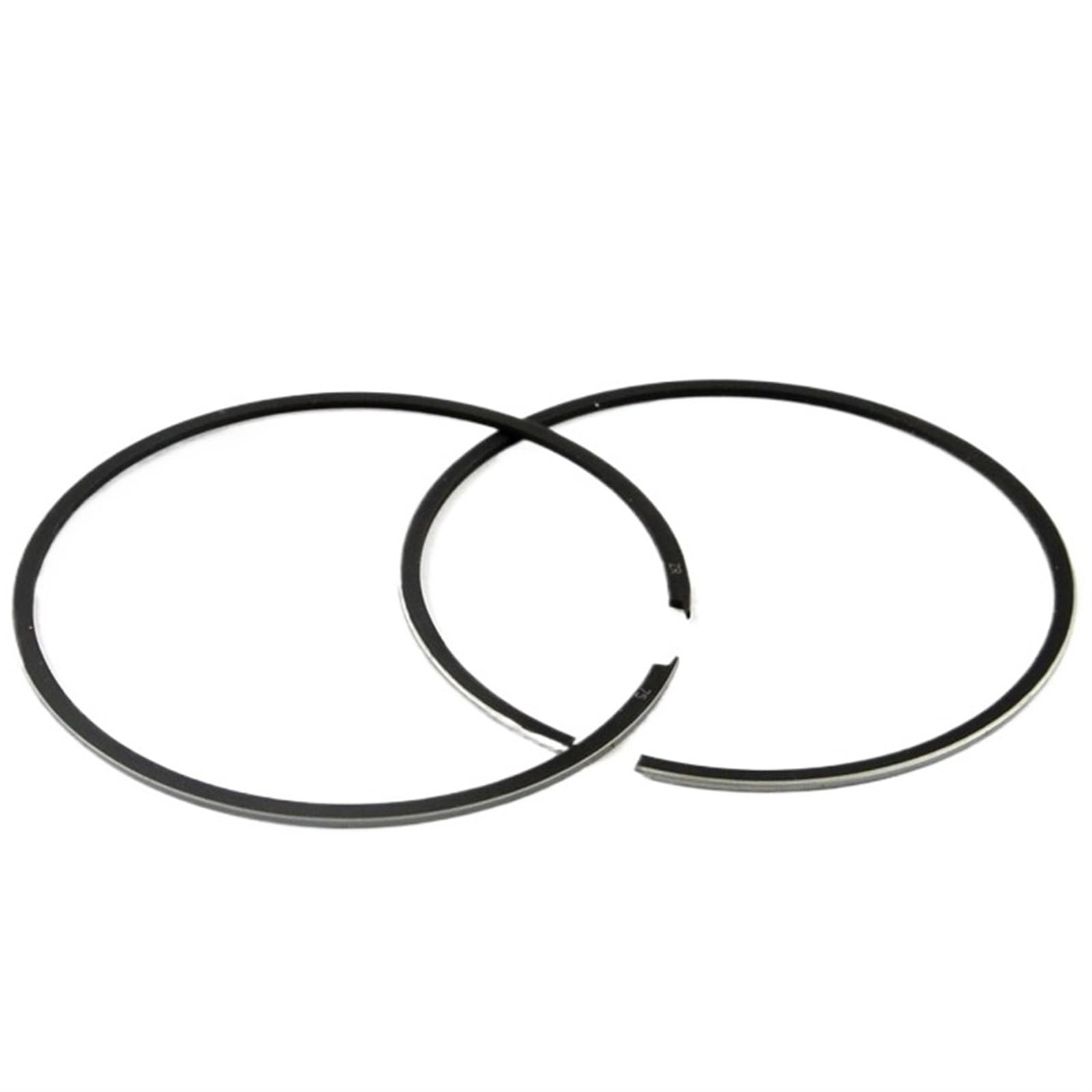 Motorrad-Motorzylinder-Kolbenringe, kompatibel mit CR250 CR 250 CR250R, Standardgröße 66 mm, 66,25 mm, 66,75 mm (Size : 1PCS RING 66.50MM) von myziji