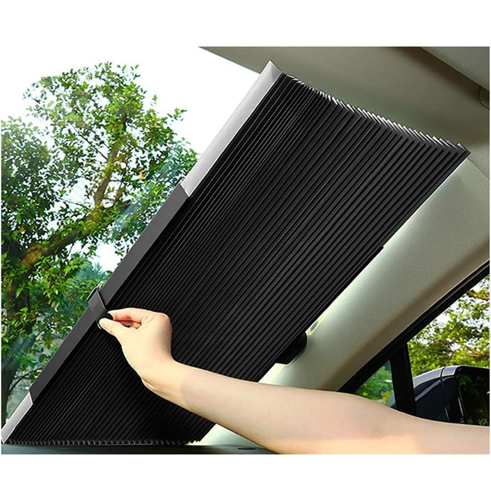 Auto Windschutzscheibe Sonnenschirm, für Hyundai i30 I-30 / i30 N / i30 N Line Einfache Lagerung Wärmeisolierung Sonnenschutz Sonnenblende ZubehöR,46cm von nelyouno