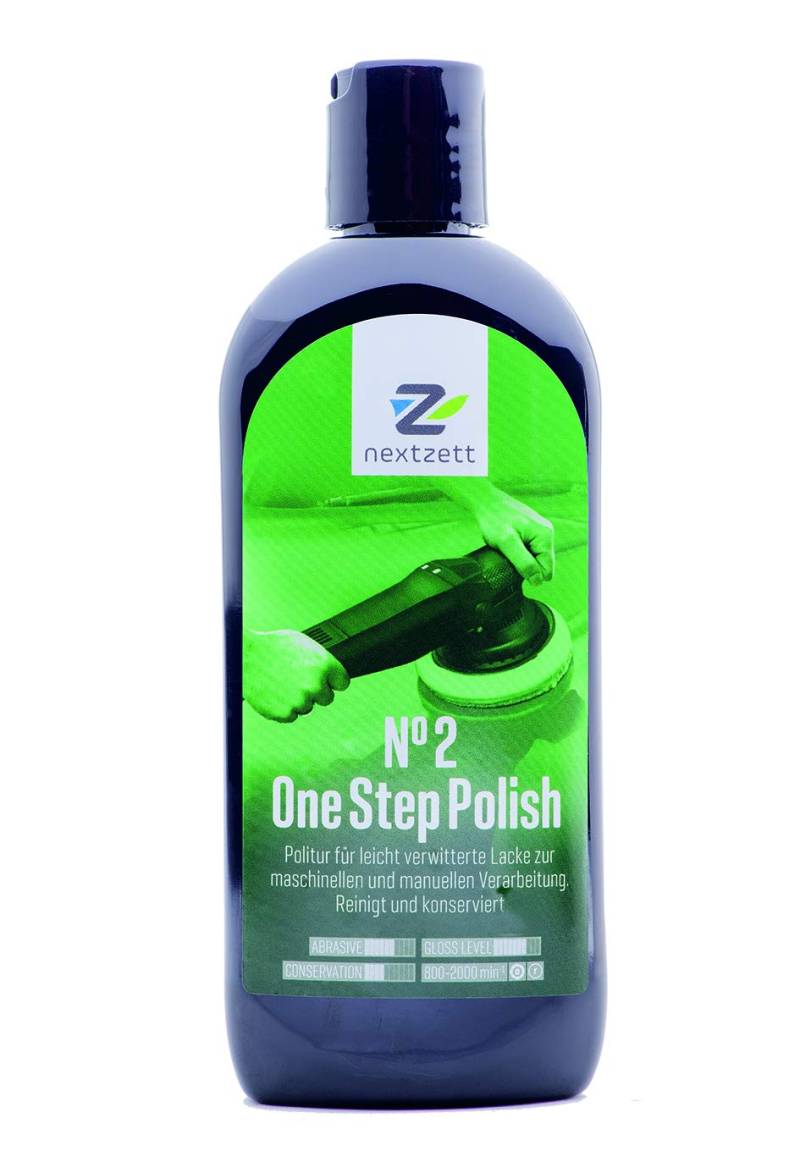 nextzett 250ml No2 One Step Polish Lackpolitur (vormals 1Z Einszett) von nextzett