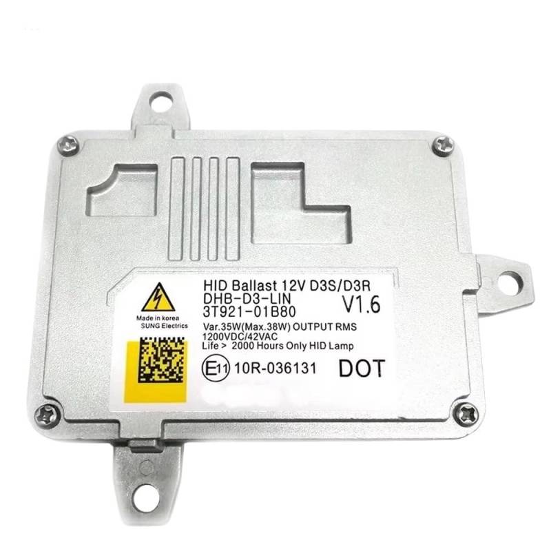 ningqonggongshi HID Vorschaltgerät 3T921-01B80 DHB-D3-LIN 921902W300 Xenon-Scheinwerfer-Steuerantriebscomputer OEM HID-Vorschaltgerät D3S D3R-Modul 1 Stück(V1.6 X 1Pcs) von ningqonggongshi