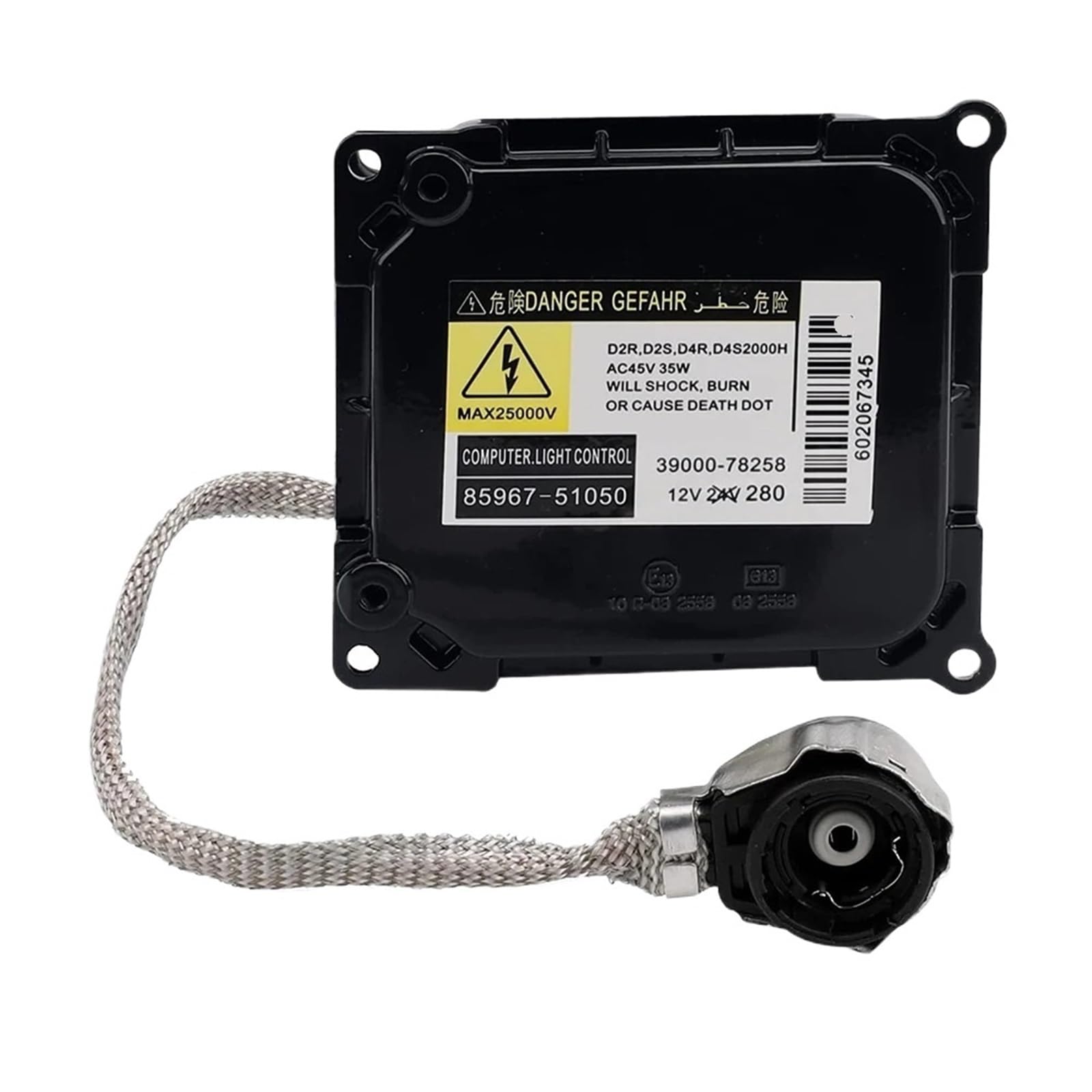 ningqonggongshi HID Vorschaltgerät Kompatibel Mit Lexus Für ES350 2007–2014 KDLT003 5967–52020 8110733761 85967–51050 85967–51085 D4S D4R Xenon H-ID Vorschaltgerät Steuereinheit von ningqonggongshi