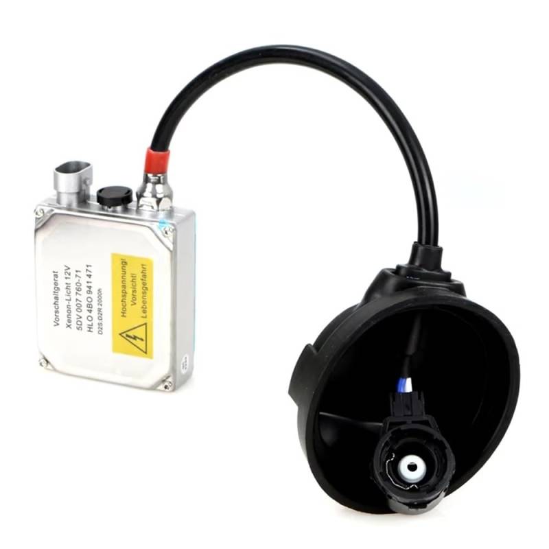 ningqonggongshi HID Vorschaltgerät Kompatibel mit 7er E38 1998–2001 für Z8 E52 5DV007760–651 63128386960 D2S D2R Xenon-Vorschaltgerät HID-Scheinwerfer-Zünder-Steuermodul von ningqonggongshi