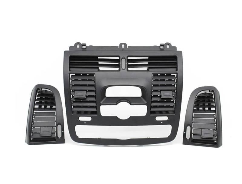 ningqonggongshi Kompatibel mit Benz für Vito für Viano W636 W639 2004–2015 LHD RHD Auto Links rechts Centarl AC Vent Grille Air Outlet Panel Cover 6366800800(Model B 3pcs Set) von ningqonggongshi