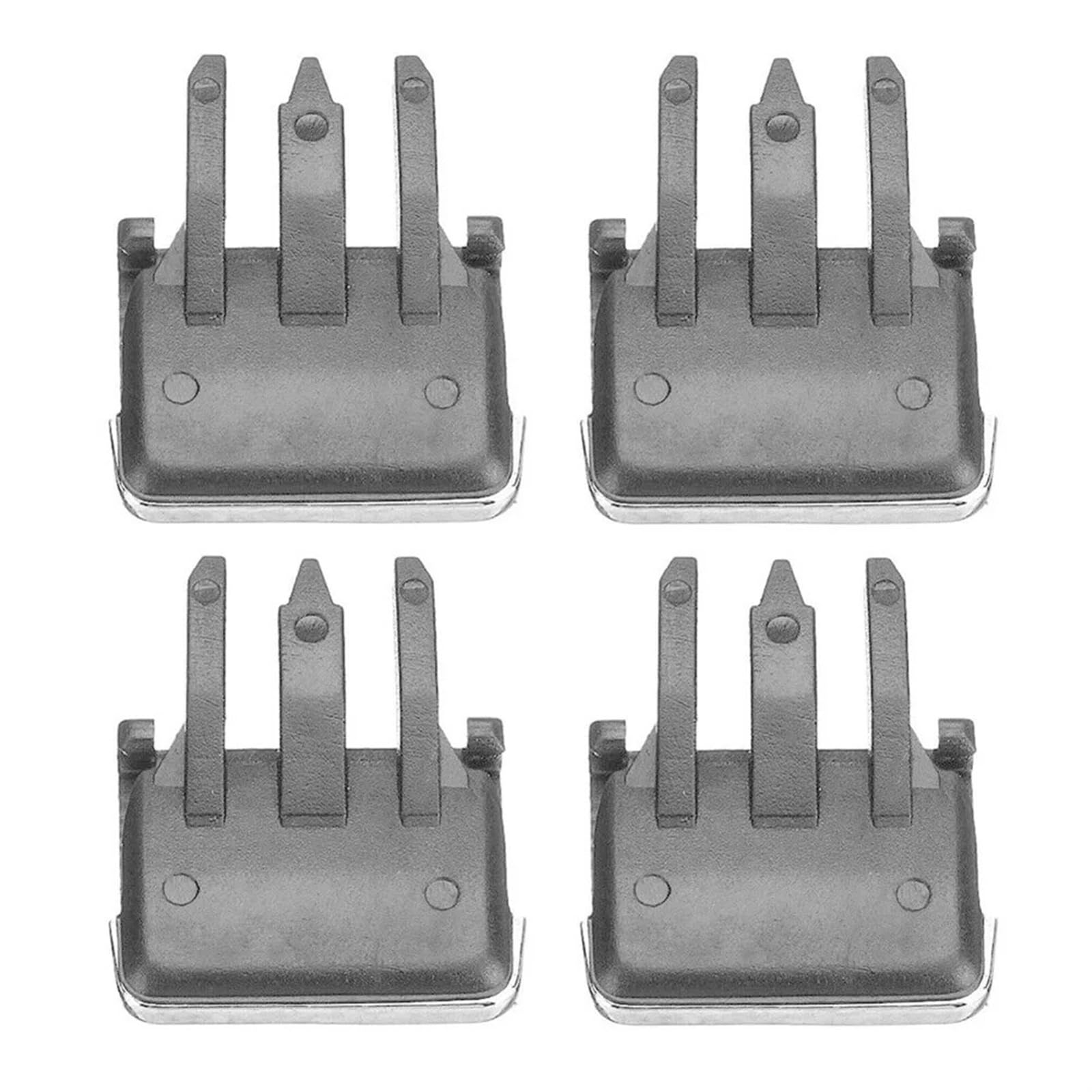 ningqonggongshi Kompatibel mit C&orolla 4-teiliges Auto-Fahrzeug-Klimaanlagen-A/C-Entlüftungsschlitz-Scheibenblatt-Clip-Set, AC-Entlüftungsgitter-Clip, Verstellbarer Schieber von ningqonggongshi
