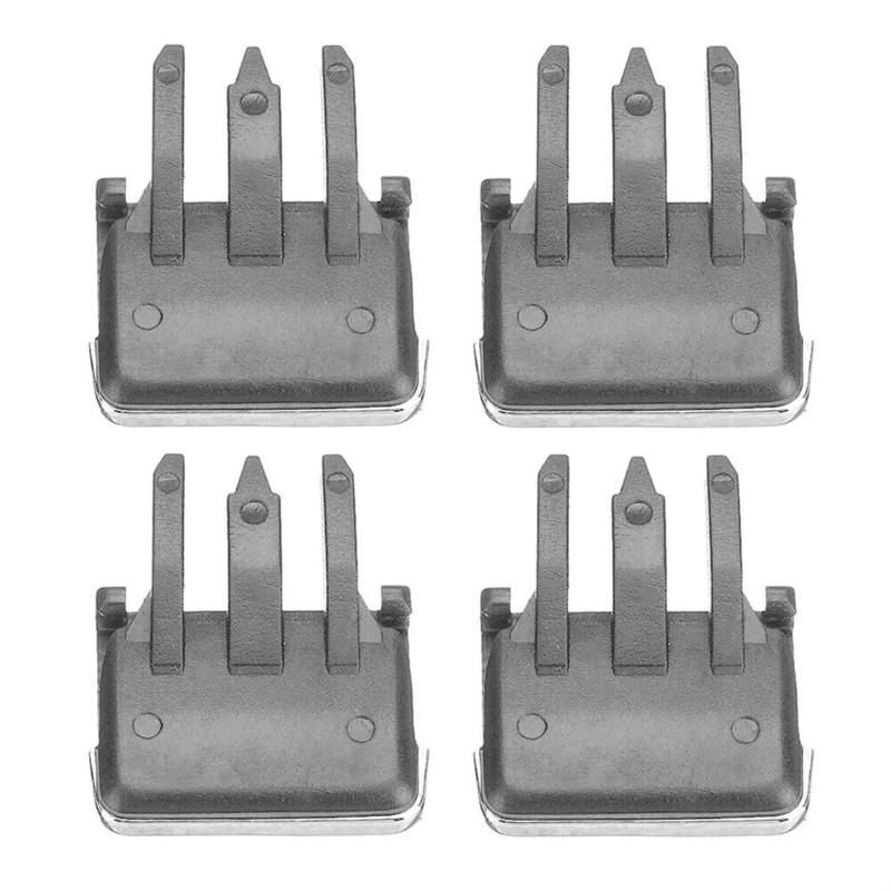 ningqonggongshi Kompatibel mit C&orolla 4-teiliges Auto-Fahrzeug-Klimaanlagen-A/C-Entlüftungsschlitz-Scheibenblatt-Clip-Set, AC-Entlüftungsgitter-Clip, Verstellbarer Schieber von ningqonggongshi