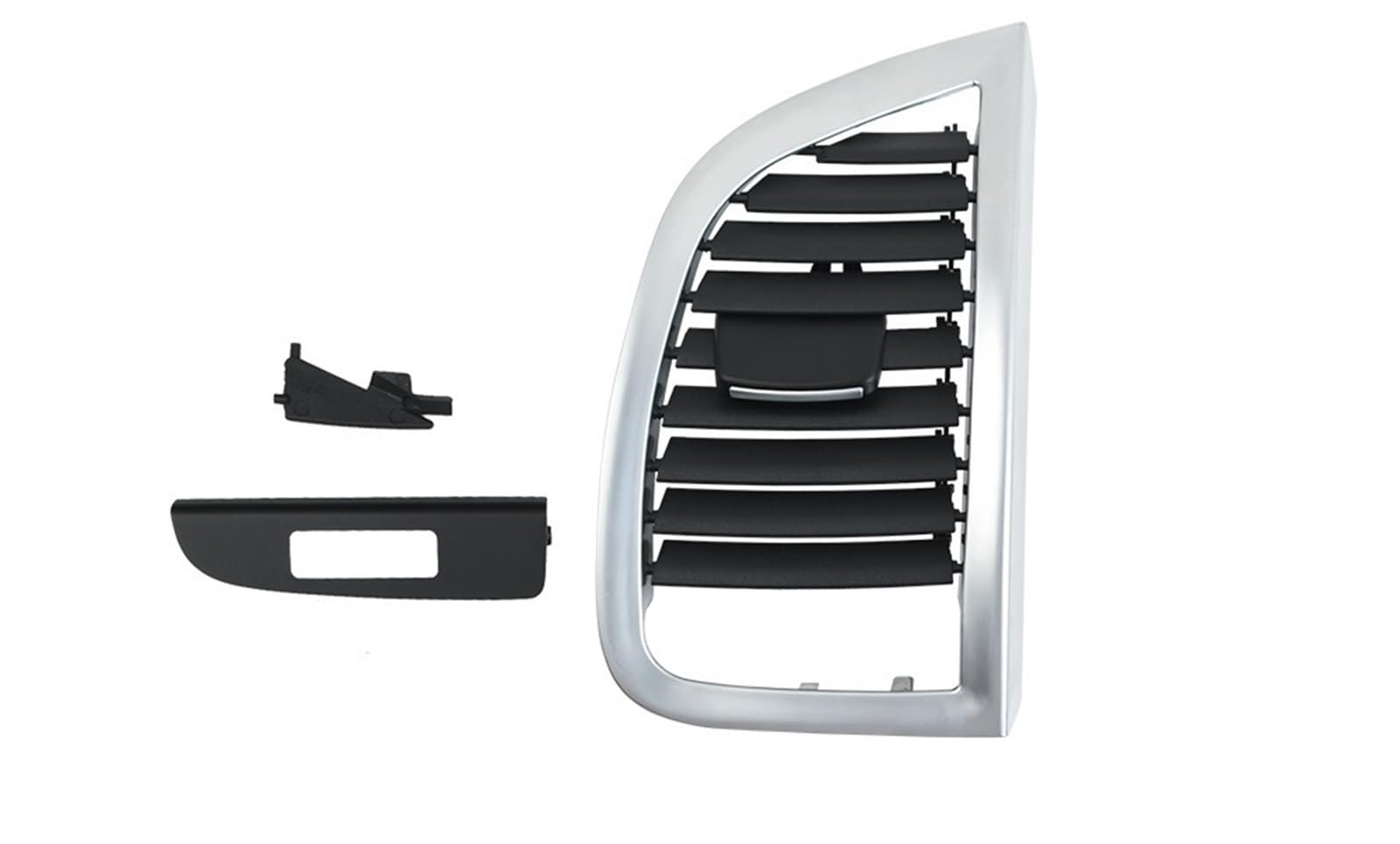 ningqonggongshi Kompatibel mit Q7 2006–2015 4L0820901 4L0820902 LHD RHD Armaturenbrett Links rechts Klimaanlage AC Vent Outlet Grille Panel Cover(Front Right) von ningqonggongshi