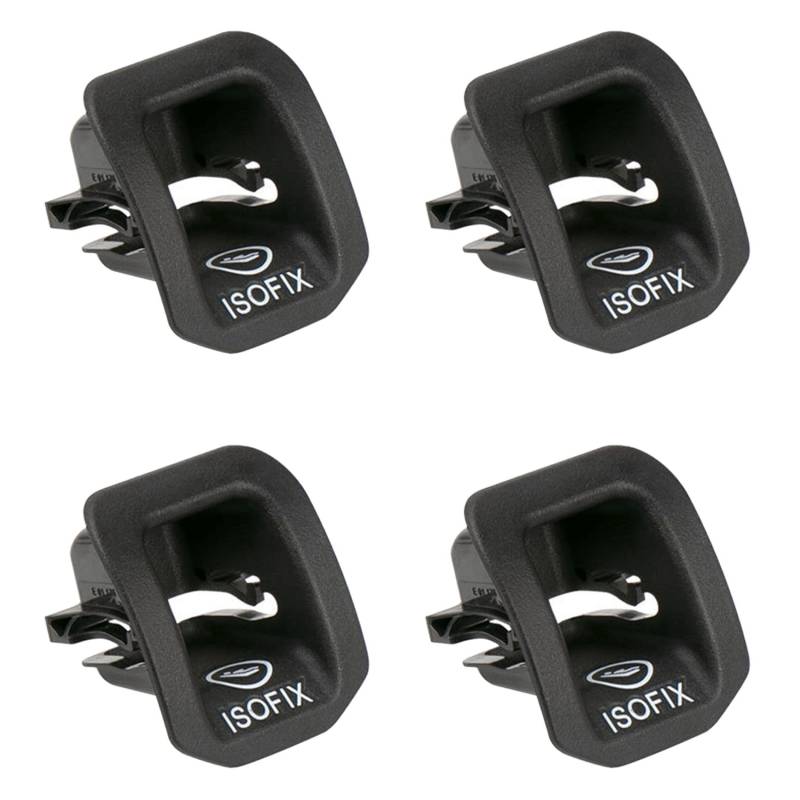 niso 4X 1769230100 Kindersitz Isofix Adapter Abdeckung für A- W176 Gla200 Gla220 Gla260 Schwarz von niso