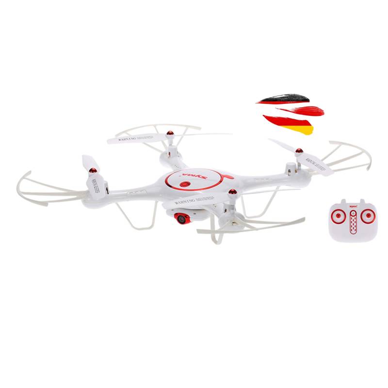 RC ferngesteuerte 4.5 Kanal Drohne mit HD-Kamera, LED Quadcopter, Drone mit Gyroskop, Headless-Mode, Höhen-Barometer, 3D-Flip Looping, Propeller-Schutz, Spielzeug Quadrocopter für Kinder u. Erwachsene von njoyn