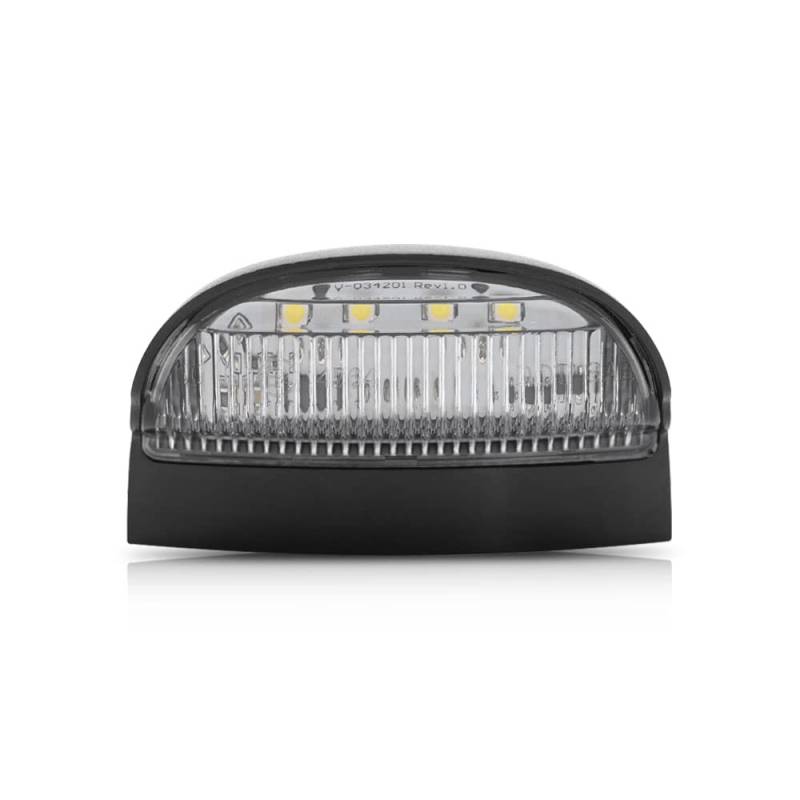 njssjd 1 STÜCKE Universal LED Kennzeichenbeleuchtung 12 V 24 V Wasserdichte Kennzeichenbeleuchtung Rücklicht Für Auto Auto Bus Anhänger Fahrzeug Kofferraum LKW Vans Boote RV SUV Offroad Caravans von njssjd