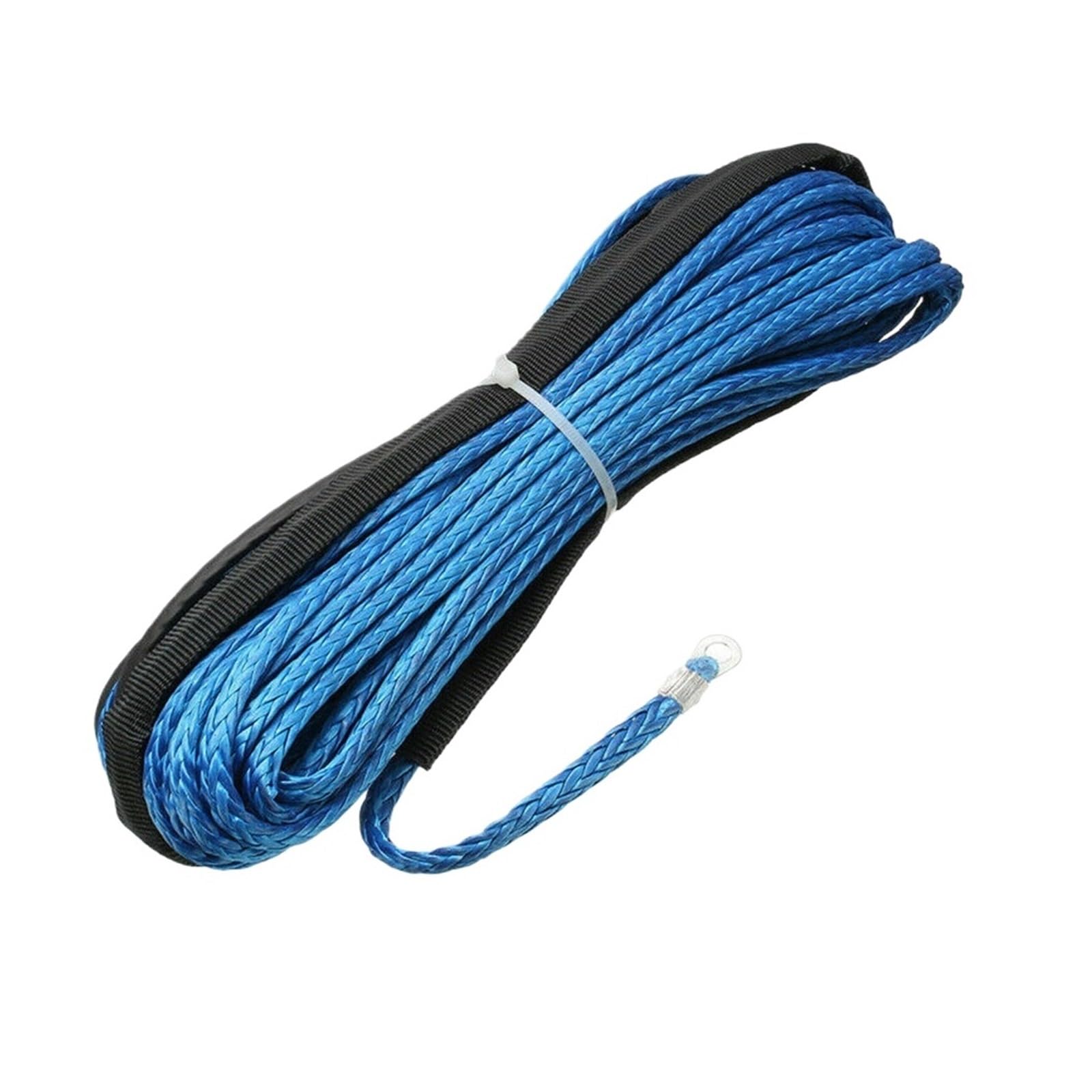 String Line-Kabel 7700LBs Synthetisches Abschleppseil 15M Autowasch-Wartungsschnur Synthetisches Windenseil for ATV UTV Offroad(Blue) von nmbhus