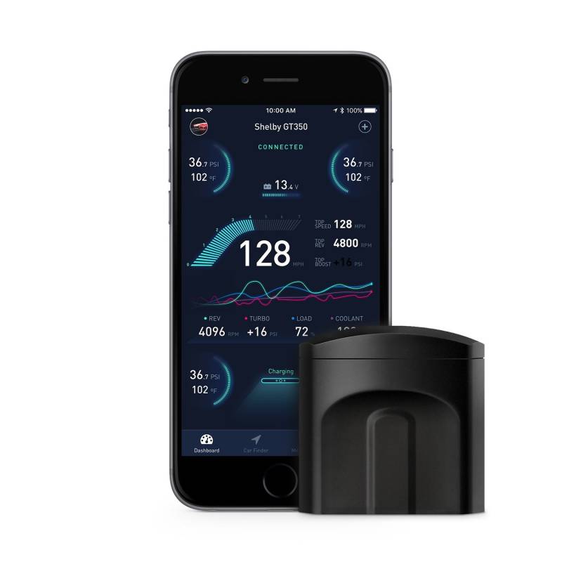 Nonda Smart-Vehicle Health Monitor - KFZ-Kontrollsystem für den Motor, Reifendruck/-Temperatur, Batterie, für Android & iOS, praktische Bluetooth-Überwachung in Echtzeit, Geschäftsreisen-Verzeichnis von nonda