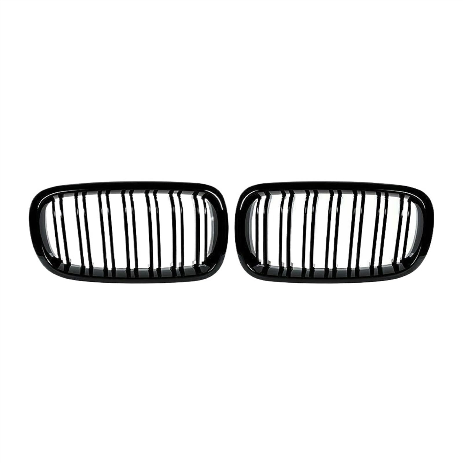 nongyo Auto-Kühlergrill Kompatibel Mit X5 F15 X6 F16 X5M F85 X6M F86 2014 2015 2016 2017 2018 Auto Vorne Niere Doppel Linie Grille OEM:51117294485 51117294486 von nongyo