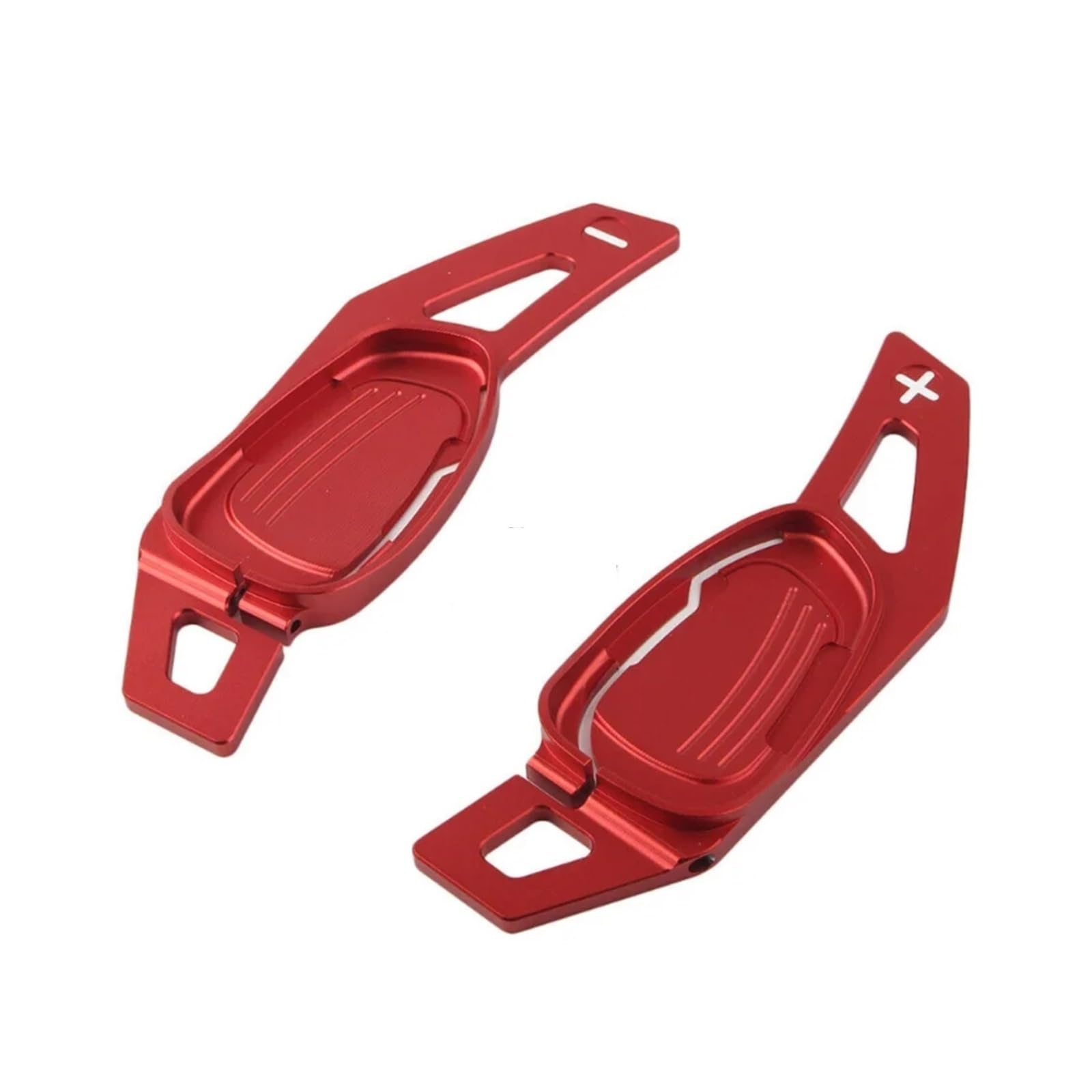 nongyo Schaltwippen Verlängerung Kompatibel Mit S6 Für SQ5 Für 3.0T Für Quattro Für RS6 Für 4.0T Für Avant Aluminium-Auto-Schalthebel Lenkrad-Schaltwippenverlängerung(Red) von nongyo