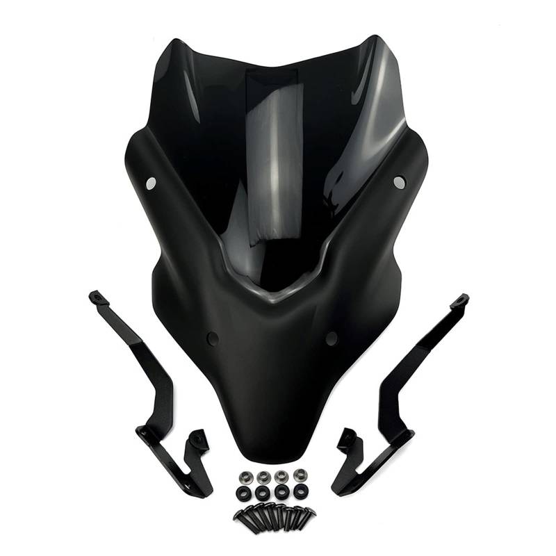 Motorradzubehör Touring Sports Deflector Windschutzscheibe Windschutzscheibenvisier für YAMAHA MT-07 FZ07 FZ-07 2021 2022 MT07 MT 07 Motorrad Windabweiser (Farbe : Black Sports) von nuanzhilan