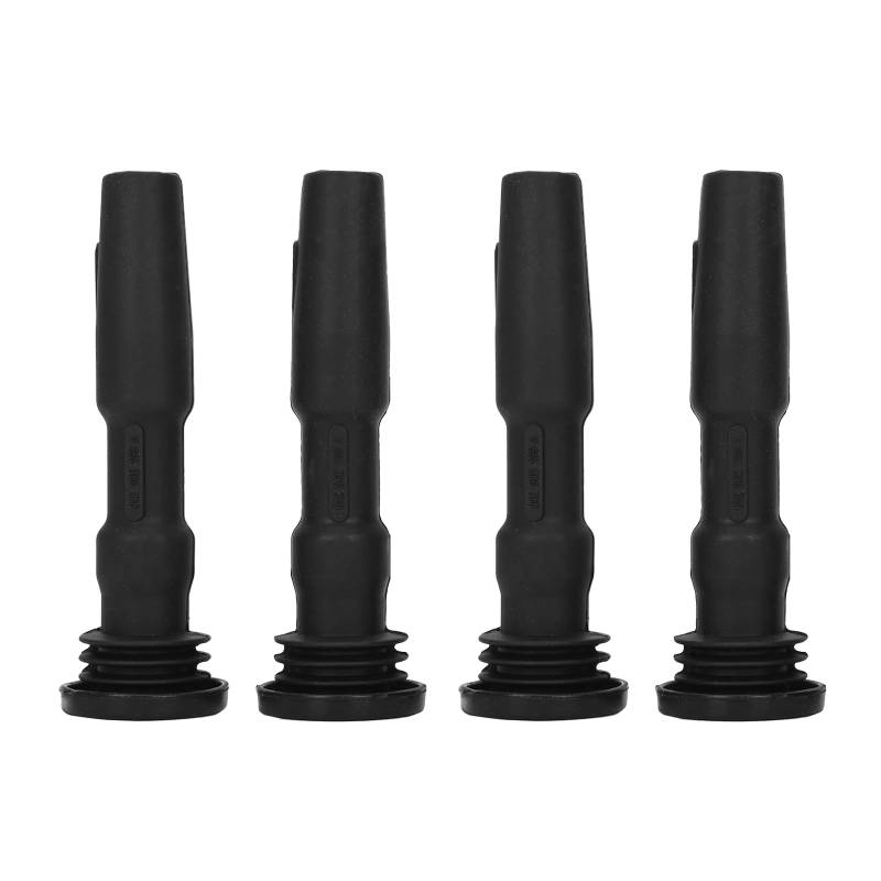 ohbien 4pcs Zündspule Gummistiefel Stecker KompatibeI mit Audi A3 A4L Q2L Skoda Octavia A1 Golf 7 Beetle Passat Rapid Ibiza Leon Mii 1.0 1.2 1.4 1.6, Zündmodul Gummistiefel Stecker 04C905110B von ohbien