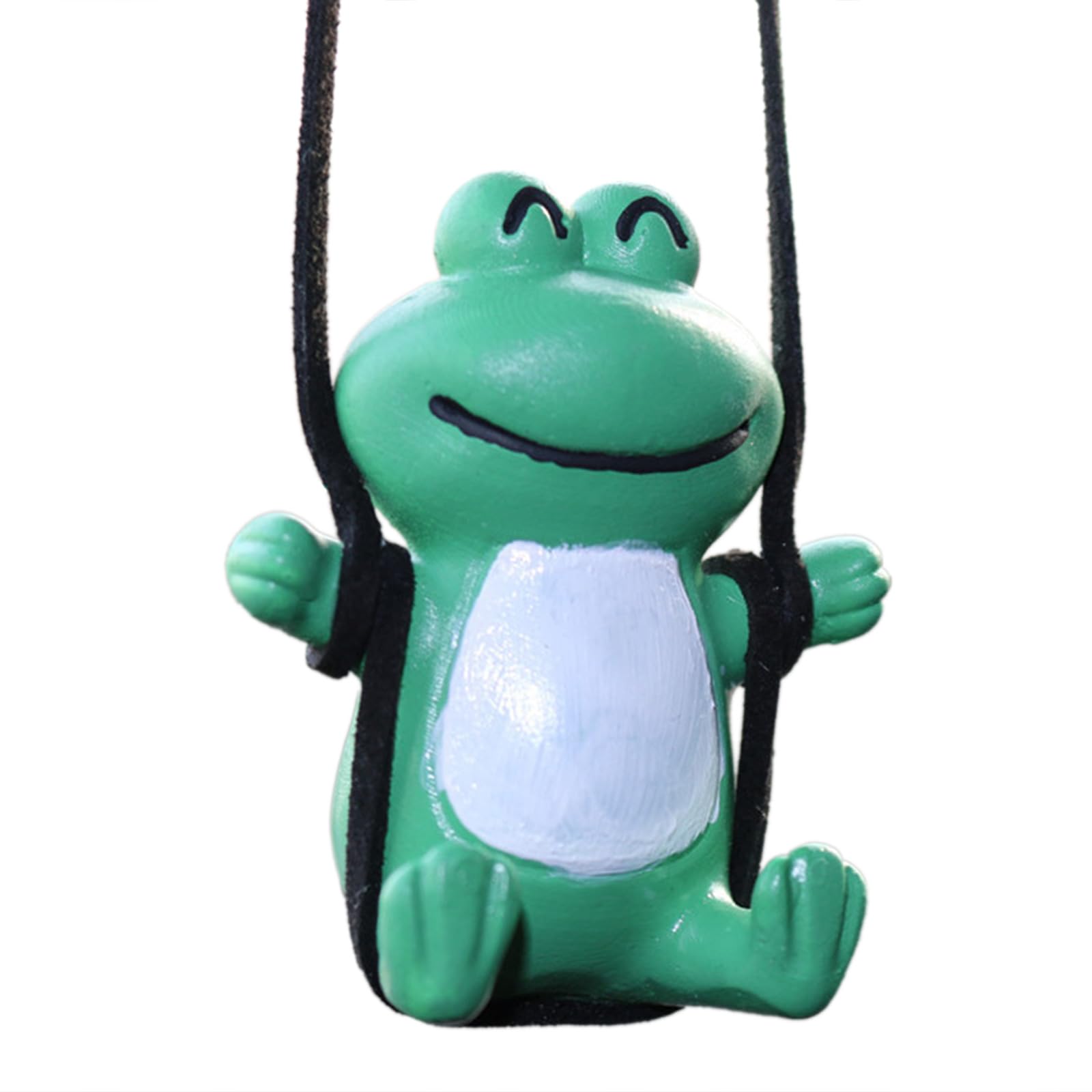 Autodekoration Anhänger Swing Frog Auto Rückspiegel Hanging Ornament Auto Rückspiegel Hanging Ornament von ohodhmnu