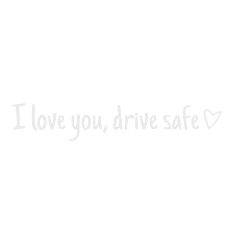 omiinitio „I Love You Drives Safe“ Autoaufkleber Für Stoßstangen Rückfenster Windschutzscheibe Stoßstangen Kfz Zubehör von omiinitio